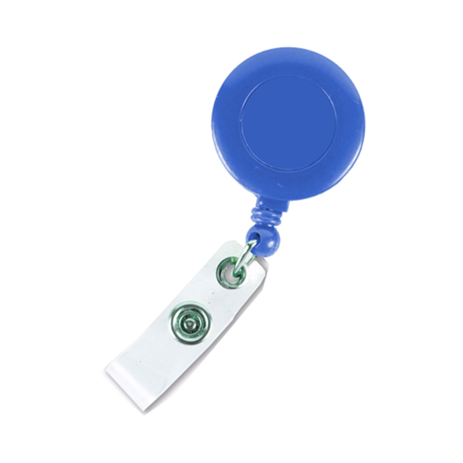 Quick Ship Full Color Retractable Round Badge Reel with Belt Clip