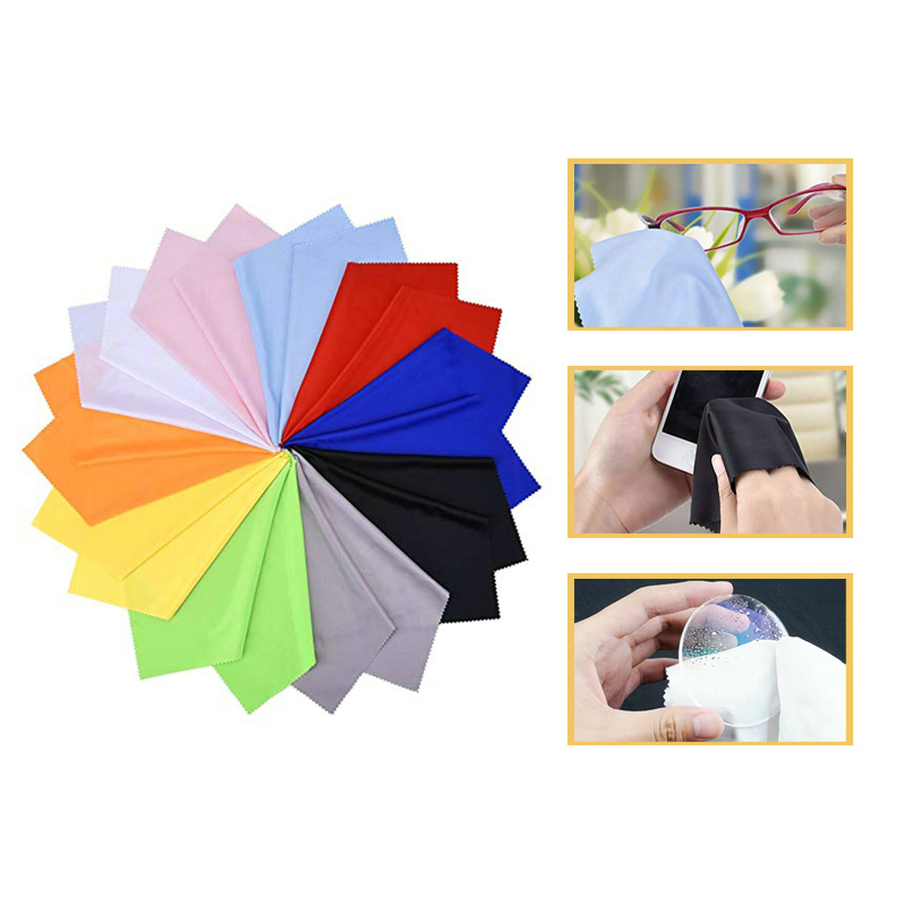 Microfiber Cleaning Cloth For Eyeglasses 1