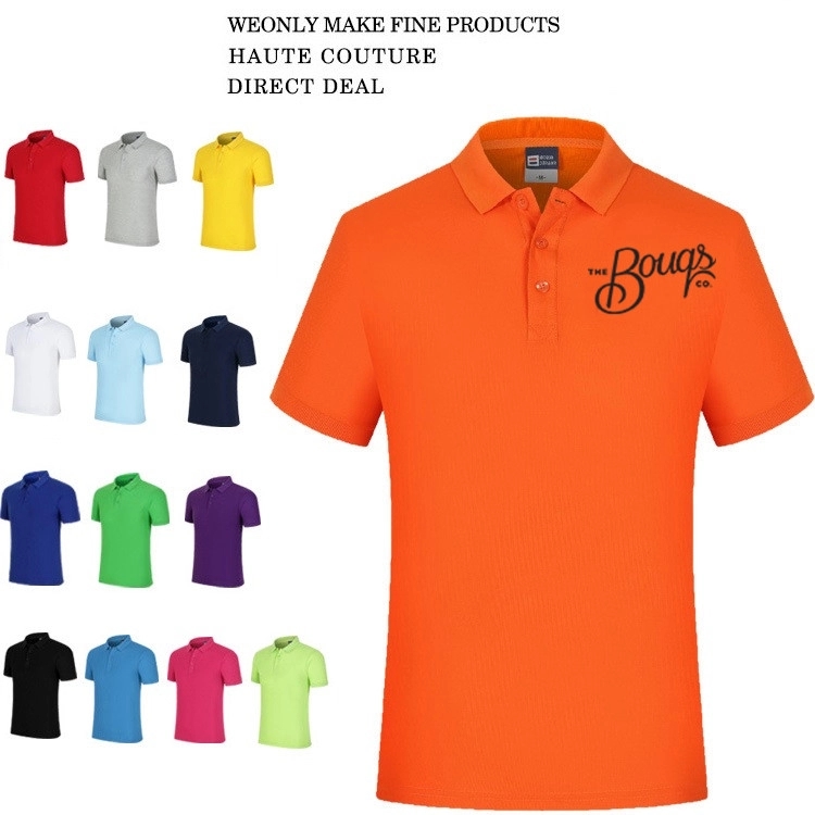 Summer New Men's And Women's Lapel Polo Shirt 8