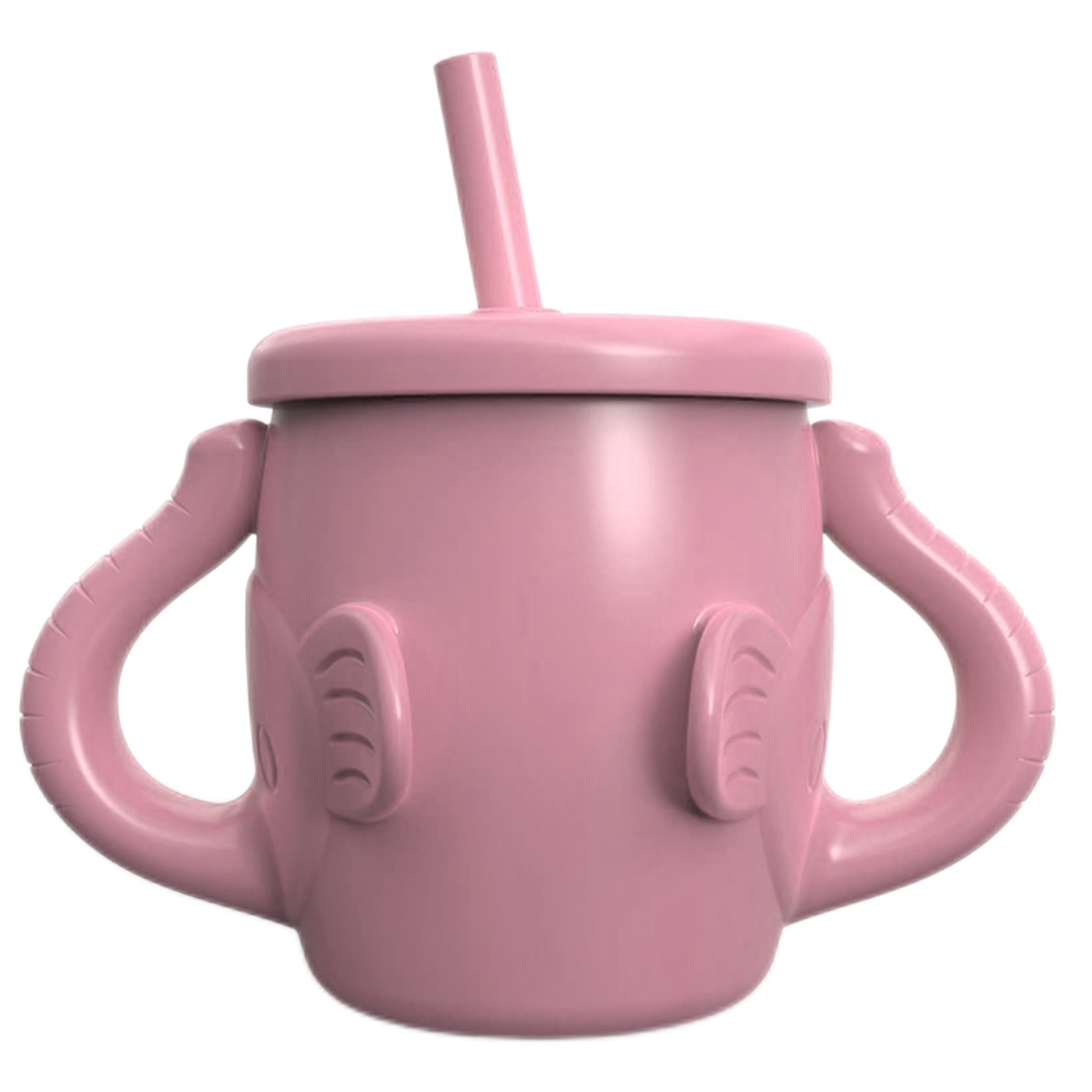 Dual Handle Toddler Silicone Training Cup 5