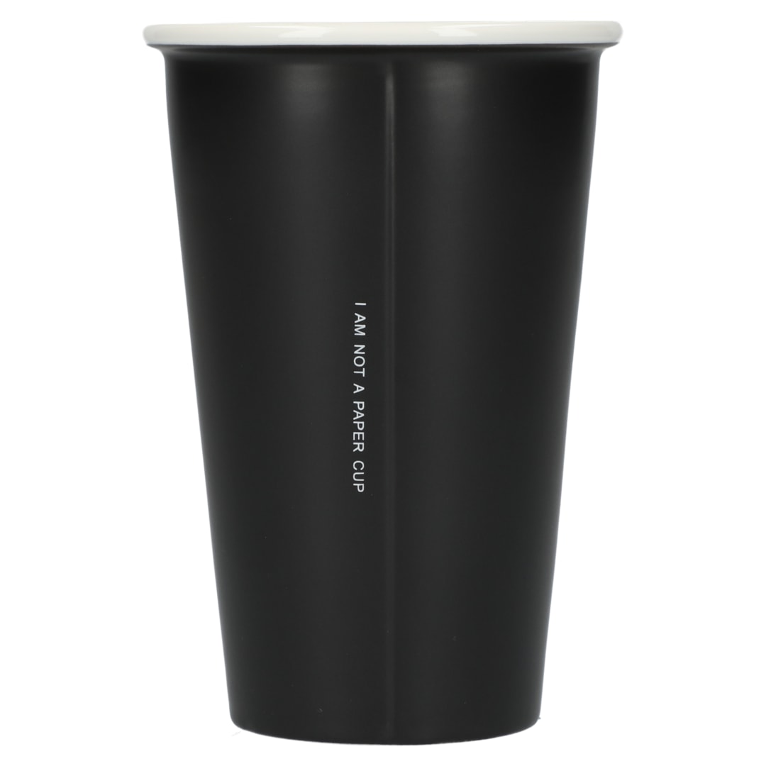I'm not a paper cup 10oz ceramic tumbler 173