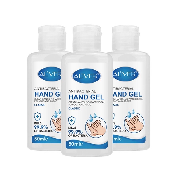 Small Bottle 50ml Rinse-Free Hand Sanitizer Gel
