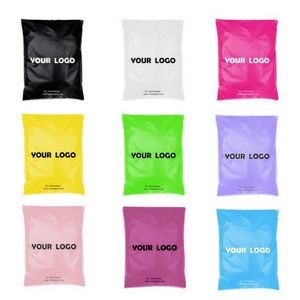 Matte Printed Logo Mail Bag Custom Black Poly Mailers 3