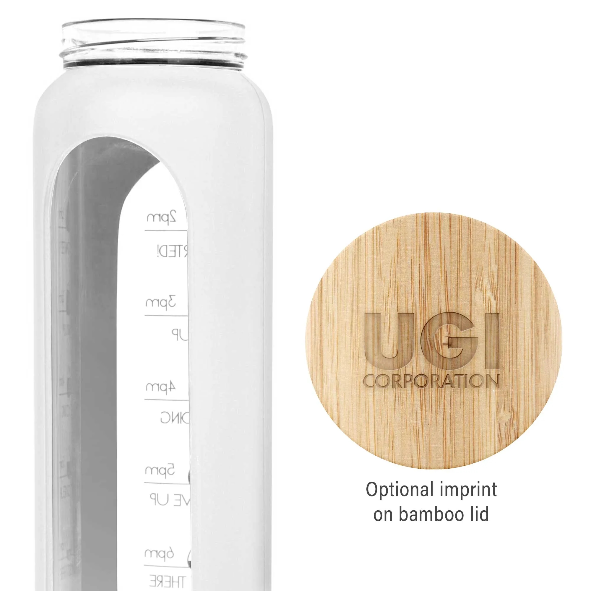 Bronte Glass Water Bottle 36 oz 9