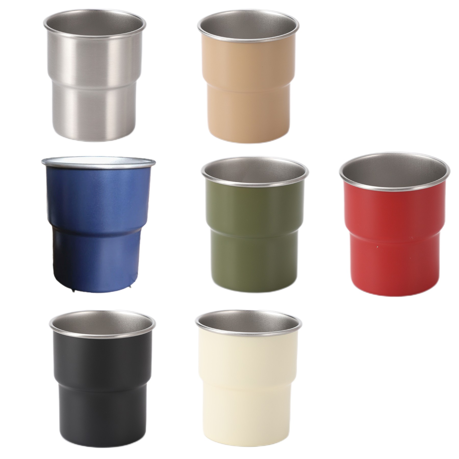 10Oz Portable Stainless Steel Camping Cup 1