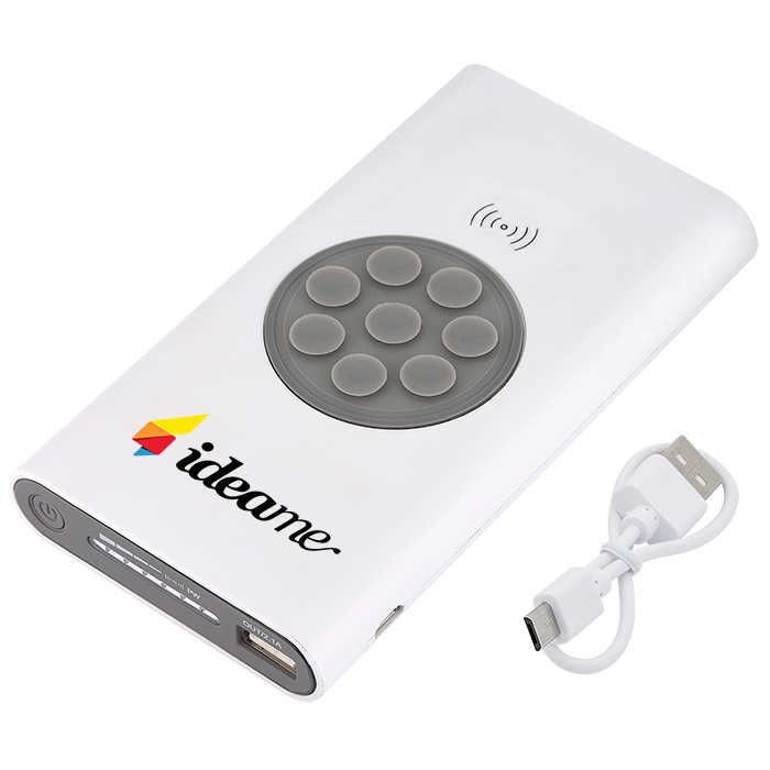 UL Certified Grip Wireless Charger & Power Bank 8