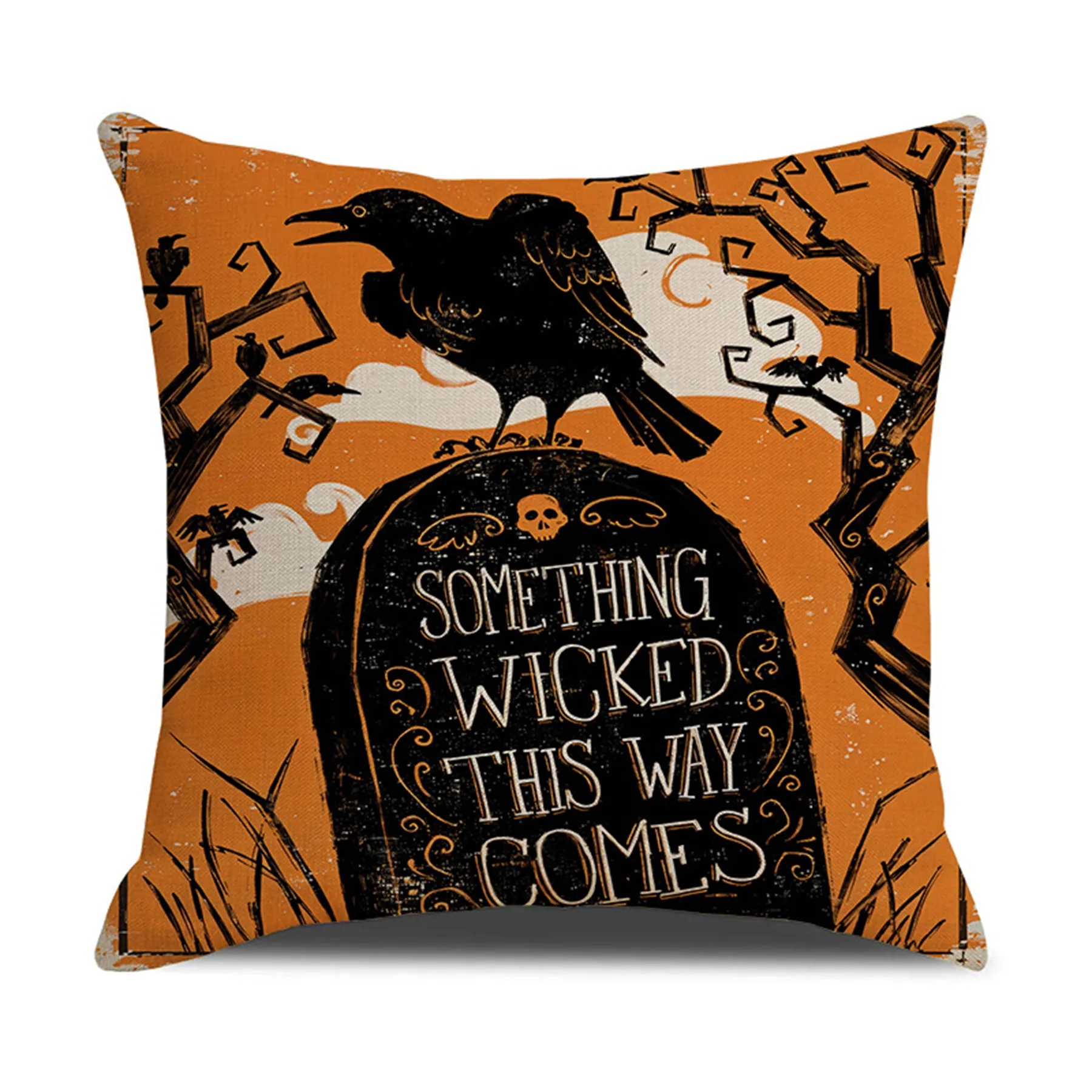 Flax Halloween Printed Pillowcase 6