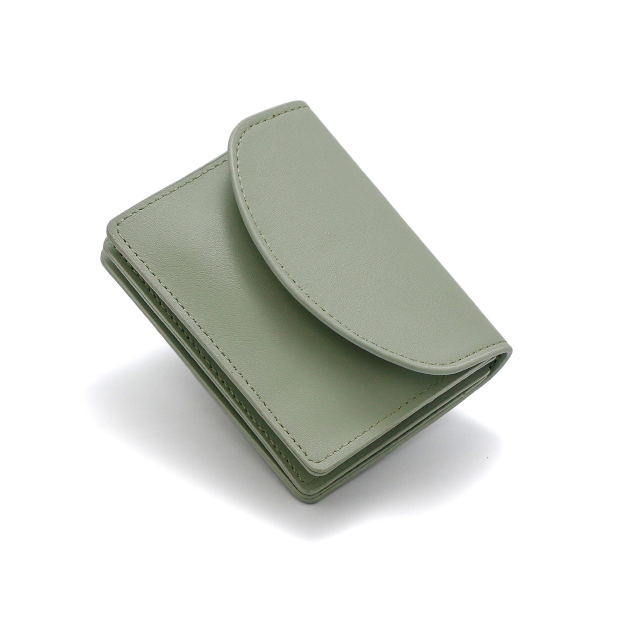 Compact Zipper Wallet Pouch With Card Slot 11