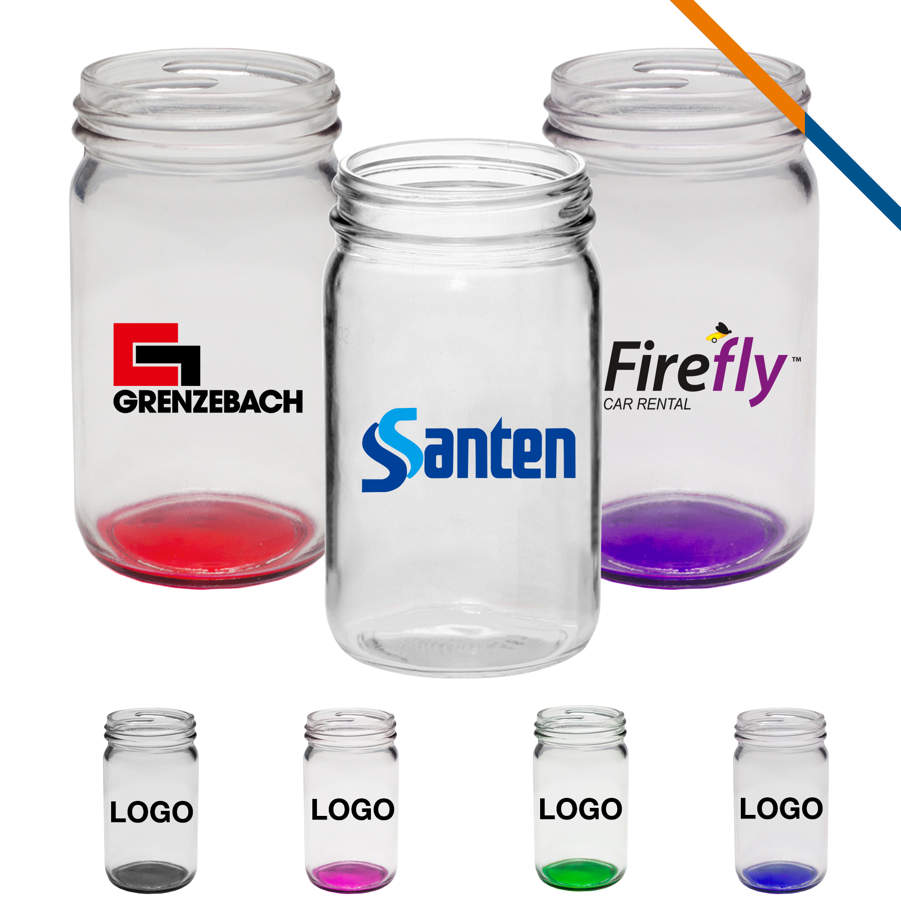 Pulacy Mini Mason Jars - 8 OZ. 2