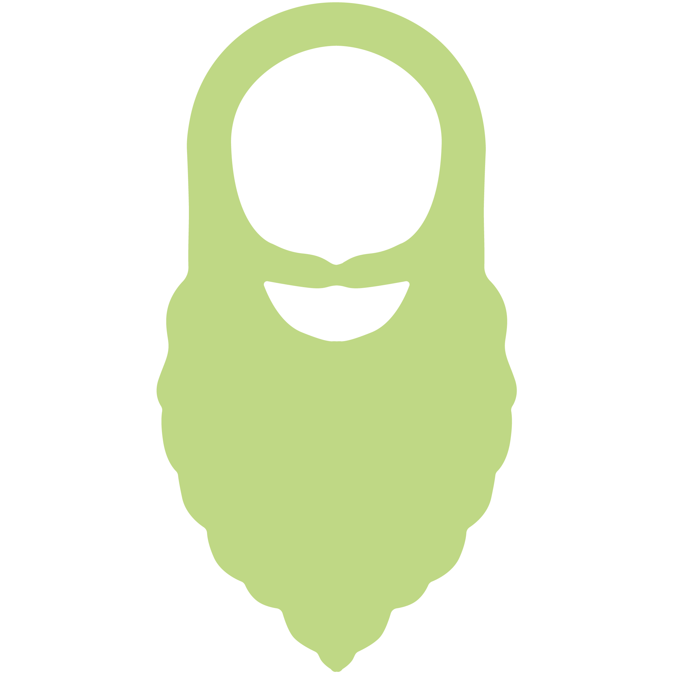 Foam Long Beard Pullover 2