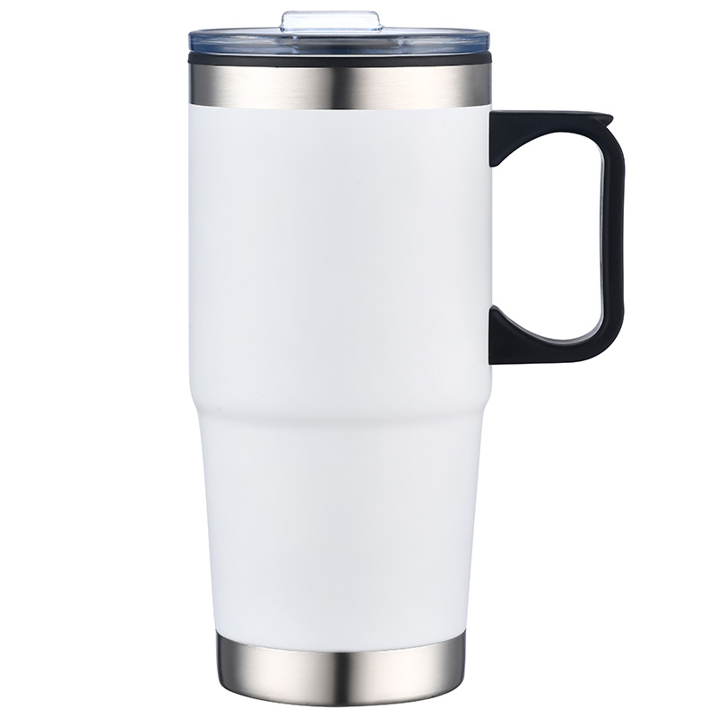 24oz. Travel Mug with Steel Bottom 2