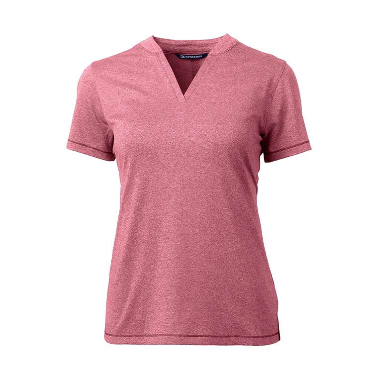 Cutter and Buck Ladies Forge Heather Stretch Blade Top 11