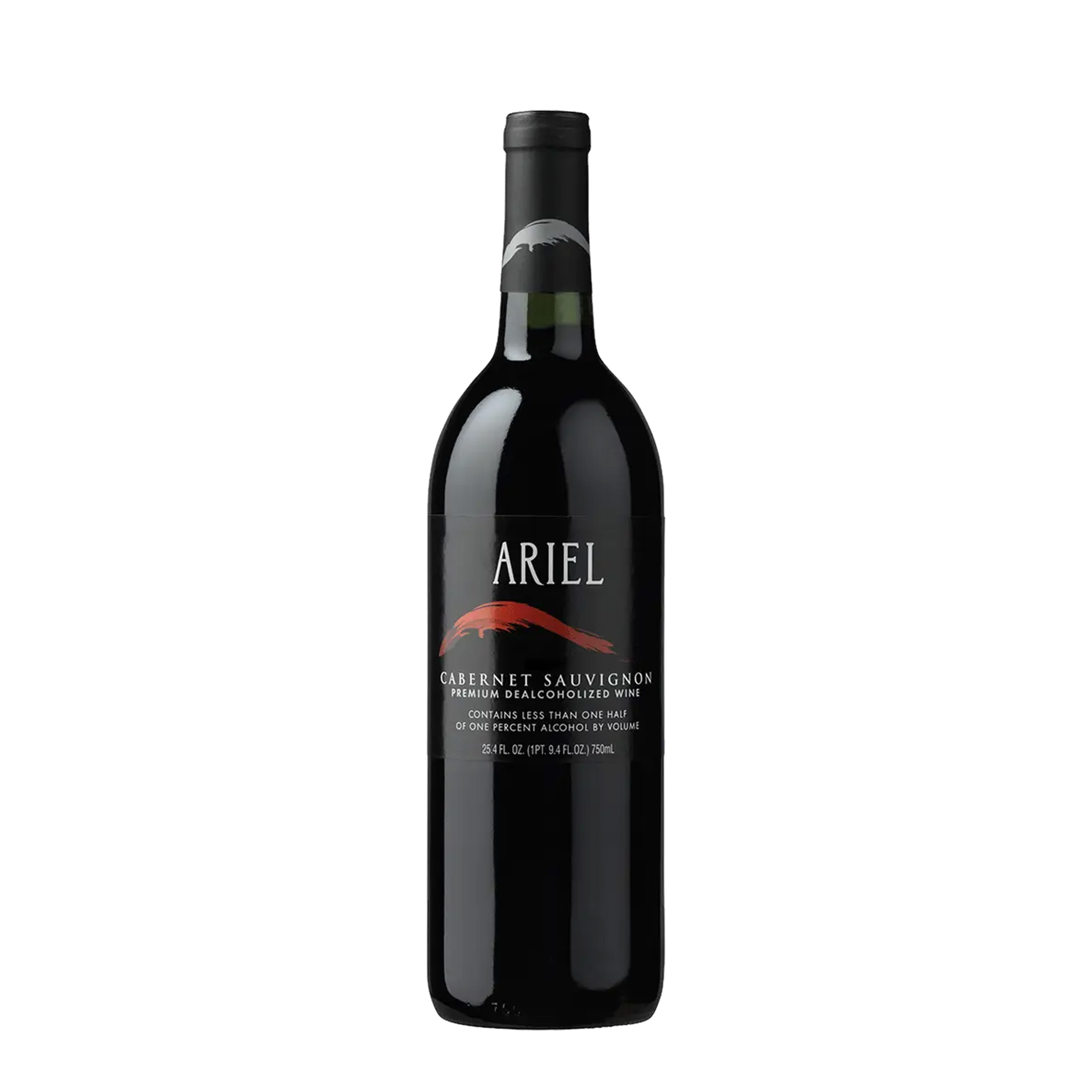 Etched Ariel Cabernet Non-Alcoholic Red Wine Bottle 1