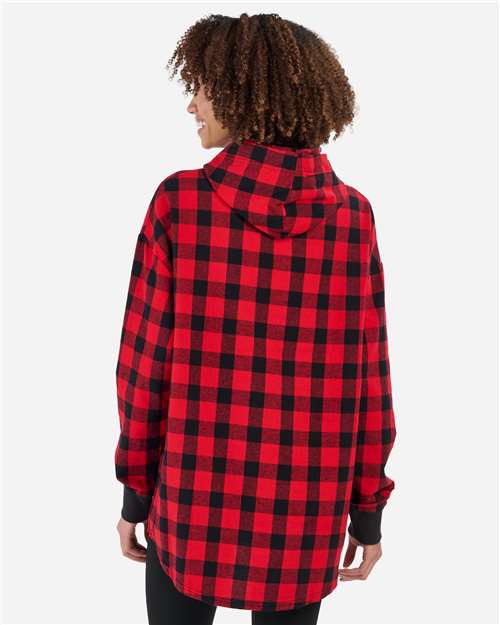 Unisex Flannel Hooded Pullover - BU5301, custom hoodie or sweatshirt with logo imprint 15
