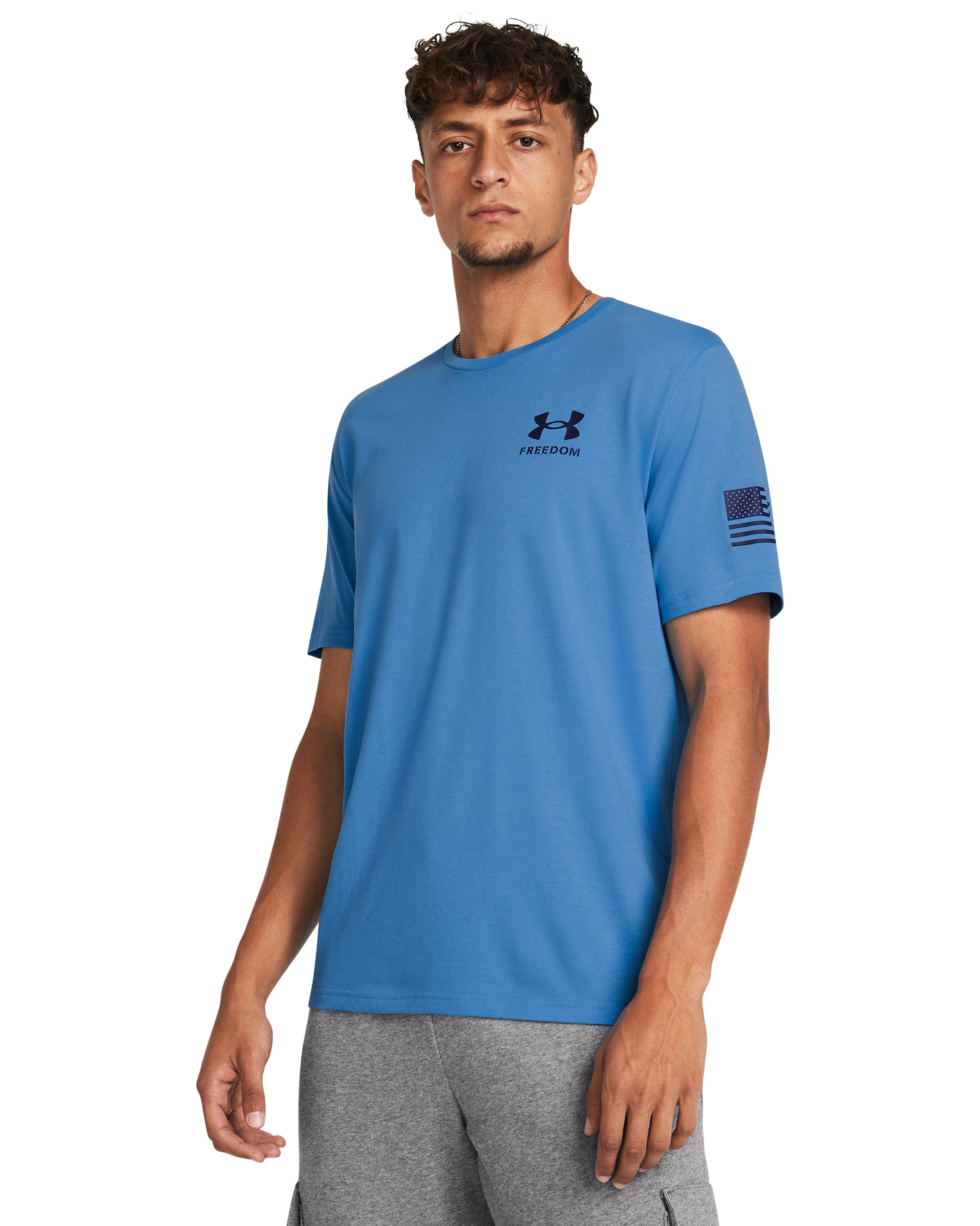 UA Freedom Flag Men's T-Shirt 19