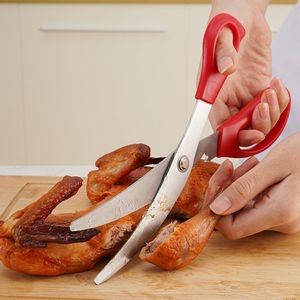 Multifunction Kitchen Cutting Scissors Tools With Nut Cracker And Openers 15