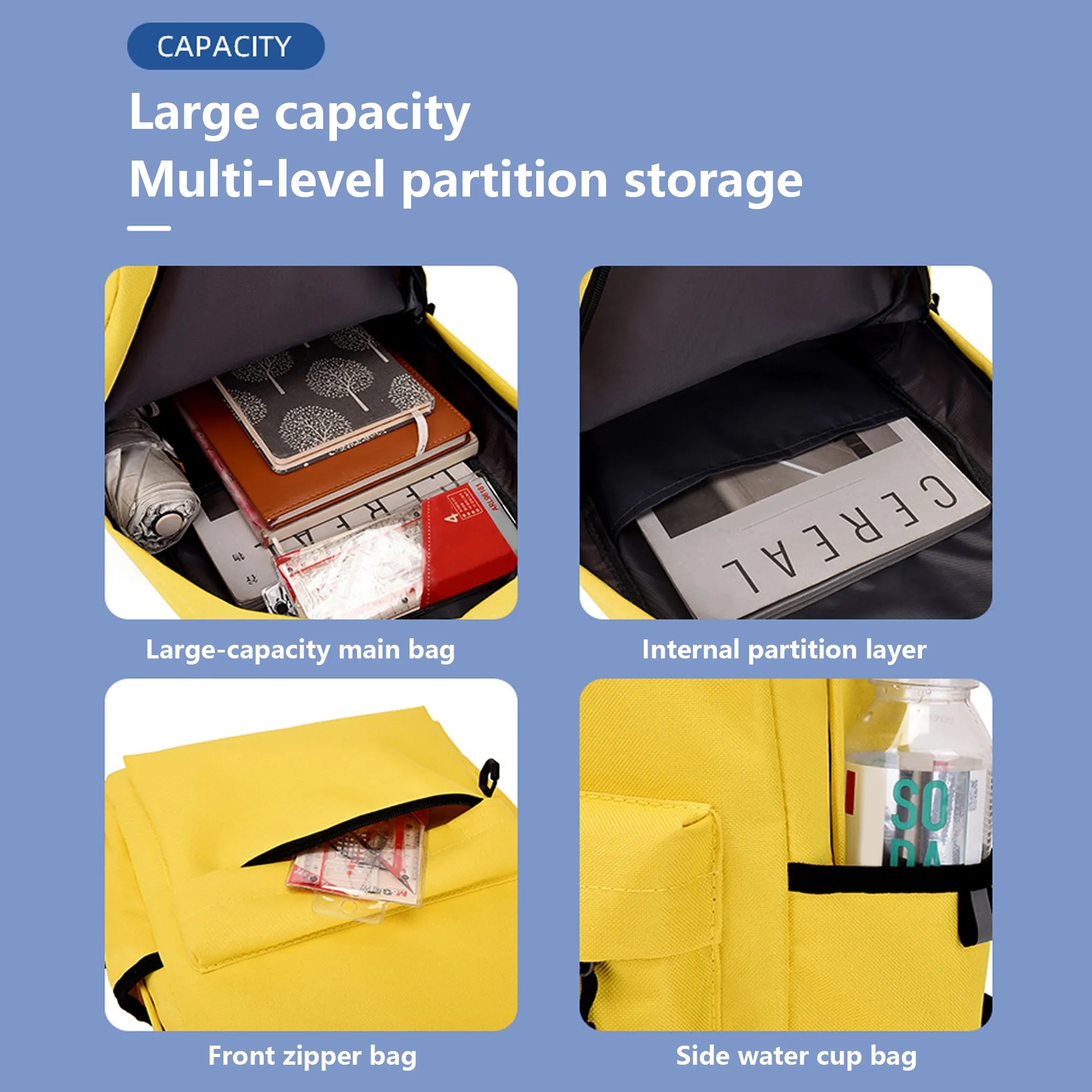 Large-Capacity Waterproof Backpack 8
