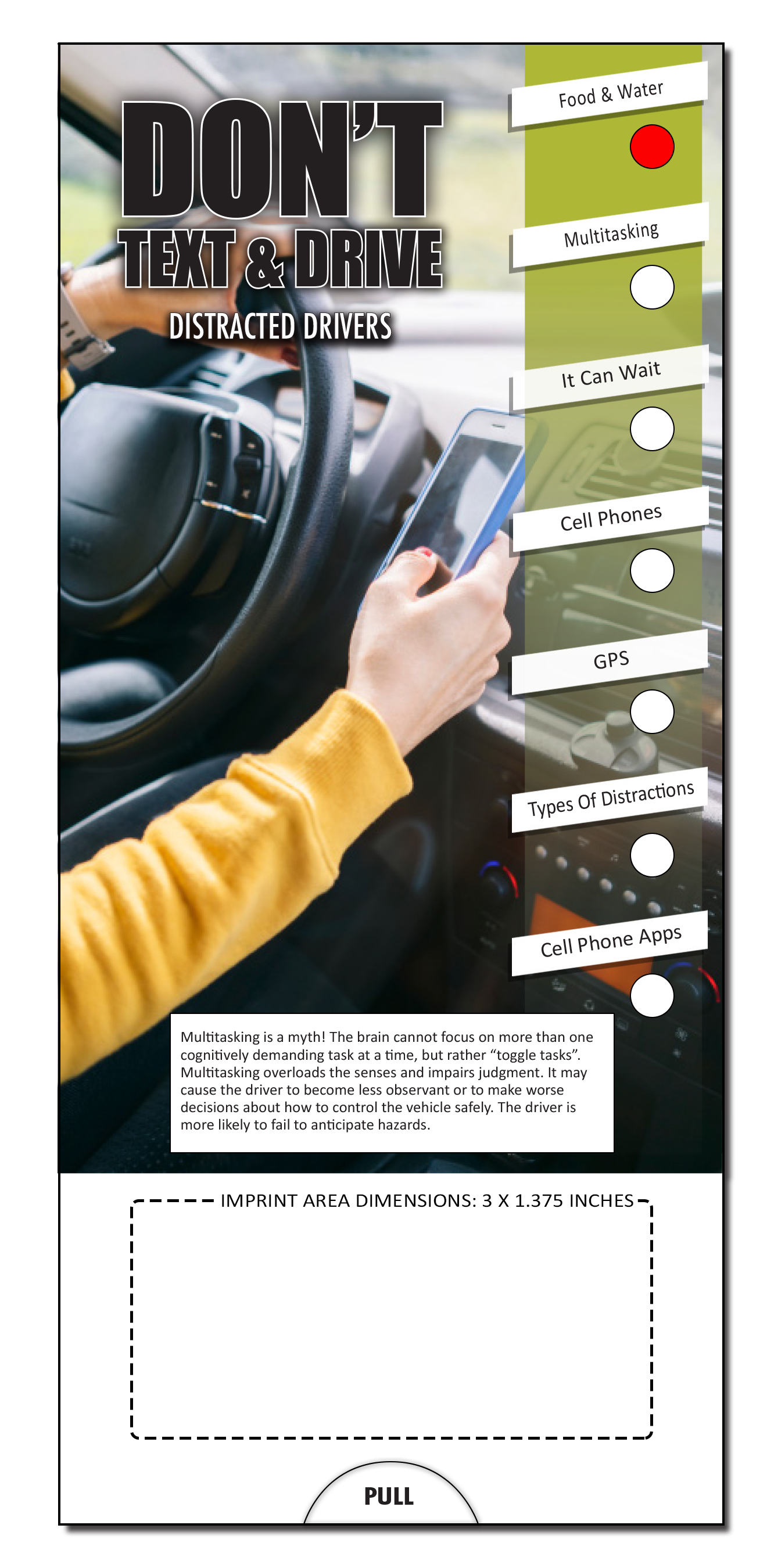 SLIDE CHART - Don't Text and Drive 3