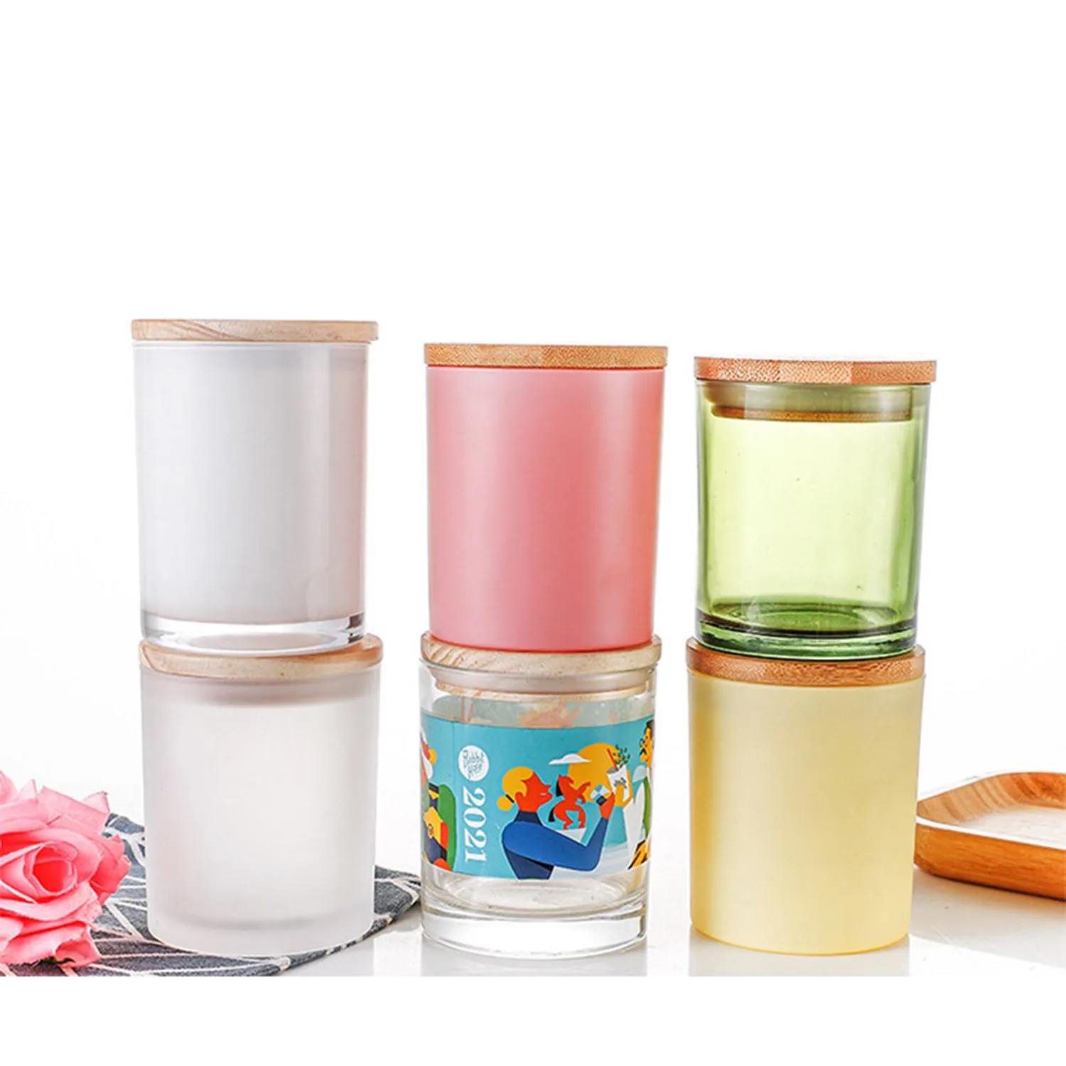 Aromatherapy Candle Cup Empty Bottle 6