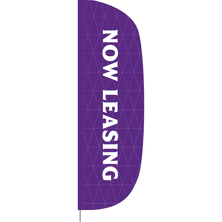 3' x 10' Custom Single Reverse Flutter Flag 8