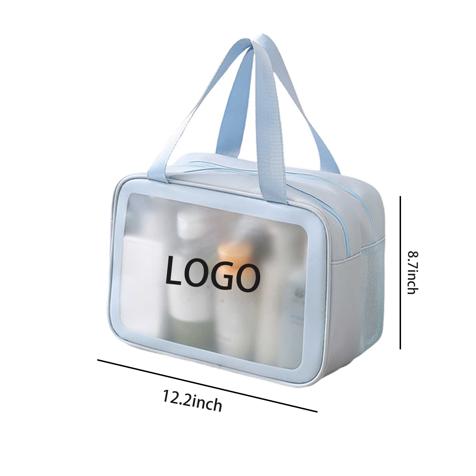 Waterproof Toiletry Bag with Zipper 4