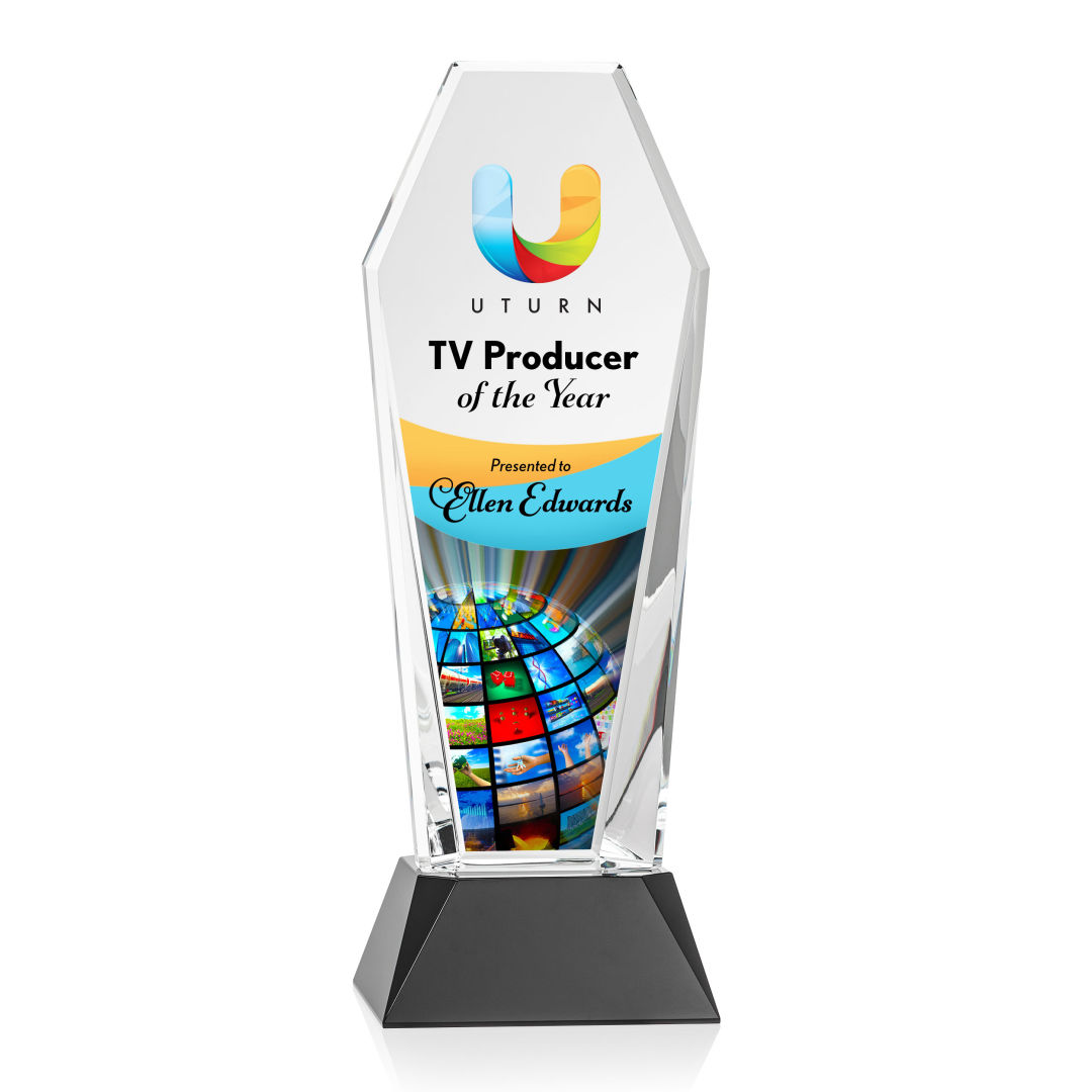Romford VividPrint™ Award on Base - Black 9