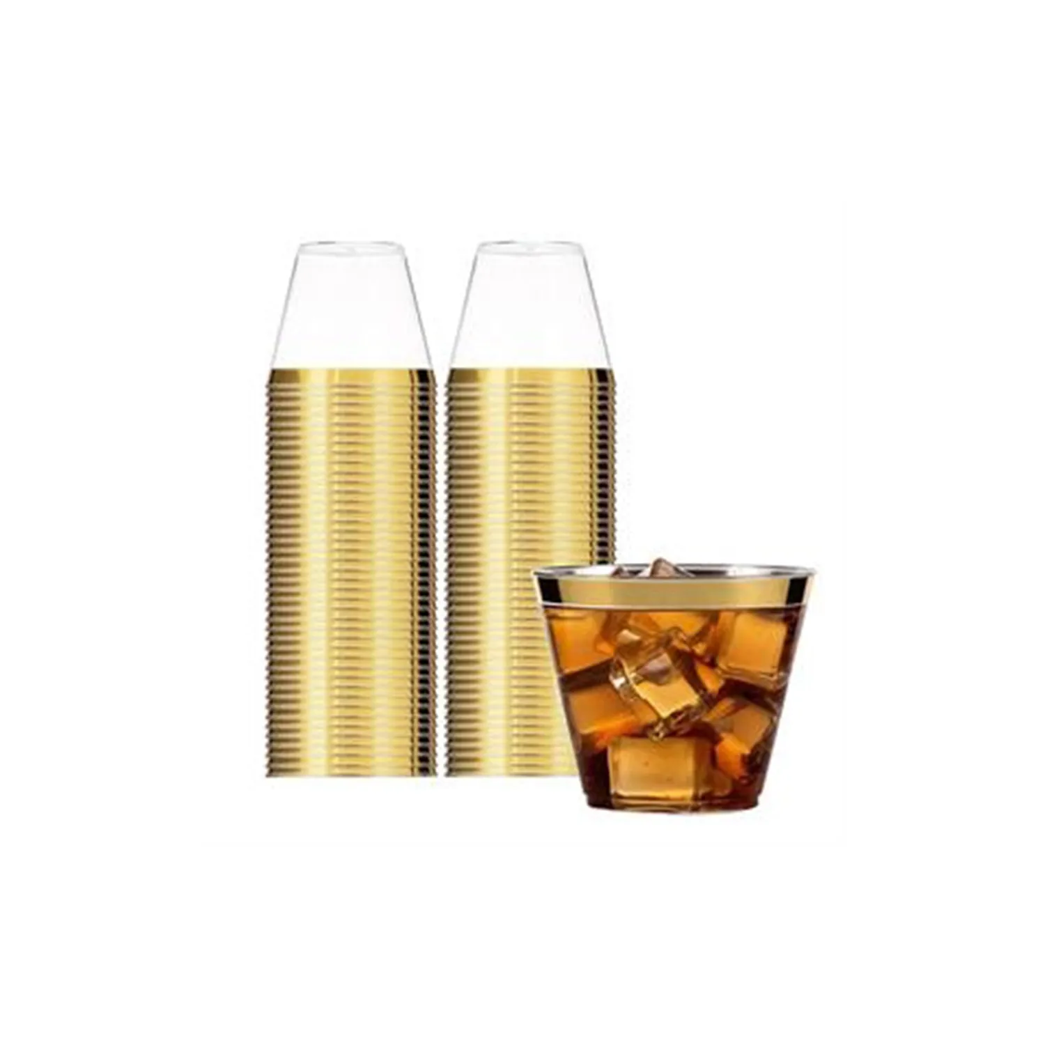 9Oz Disposable Plastic Party Cups 2