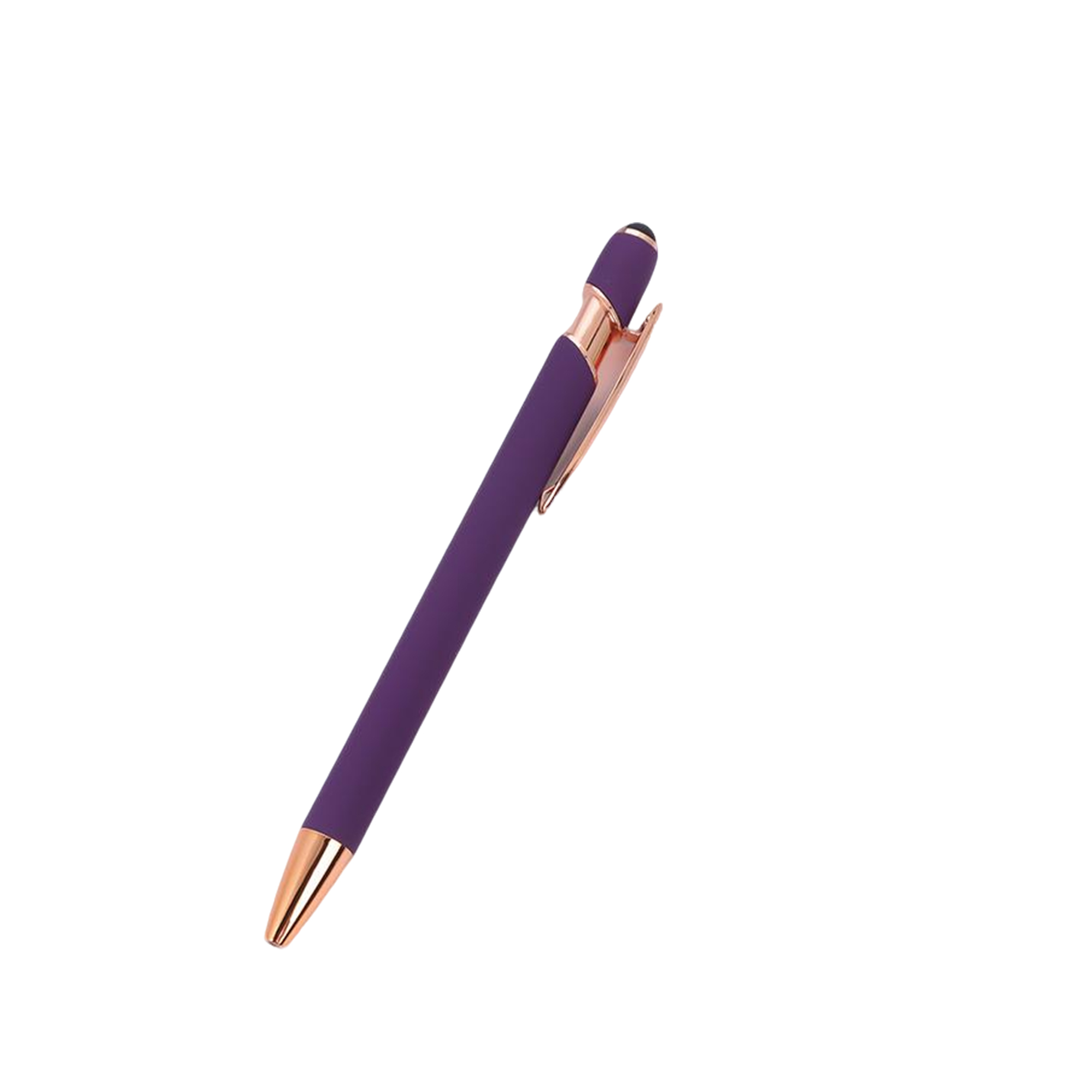 Aluminum Rod Ballpoint Pen With Retractable Press Design 5
