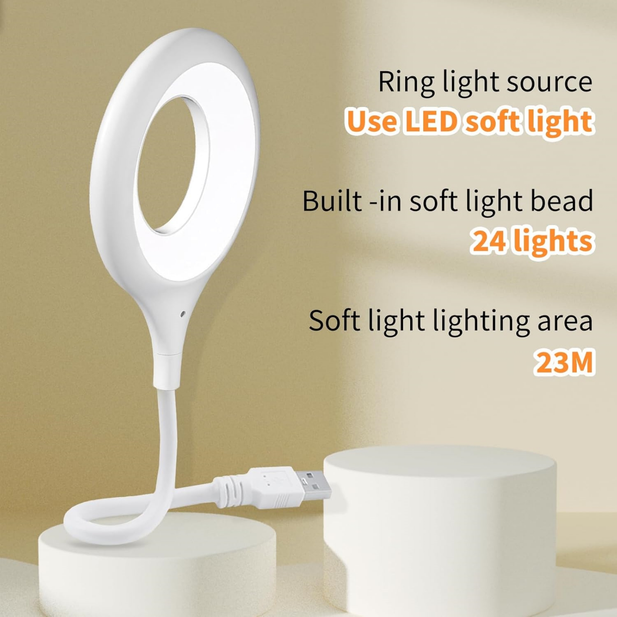 Voice Control USB Reading Light 2