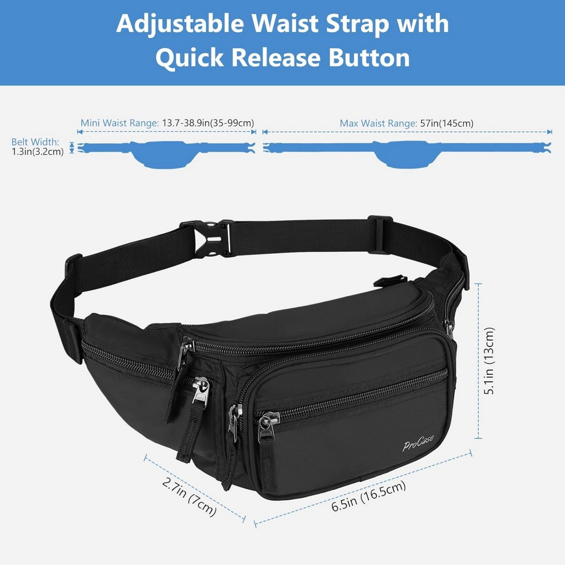 Fanny Pack Waist Packs 2