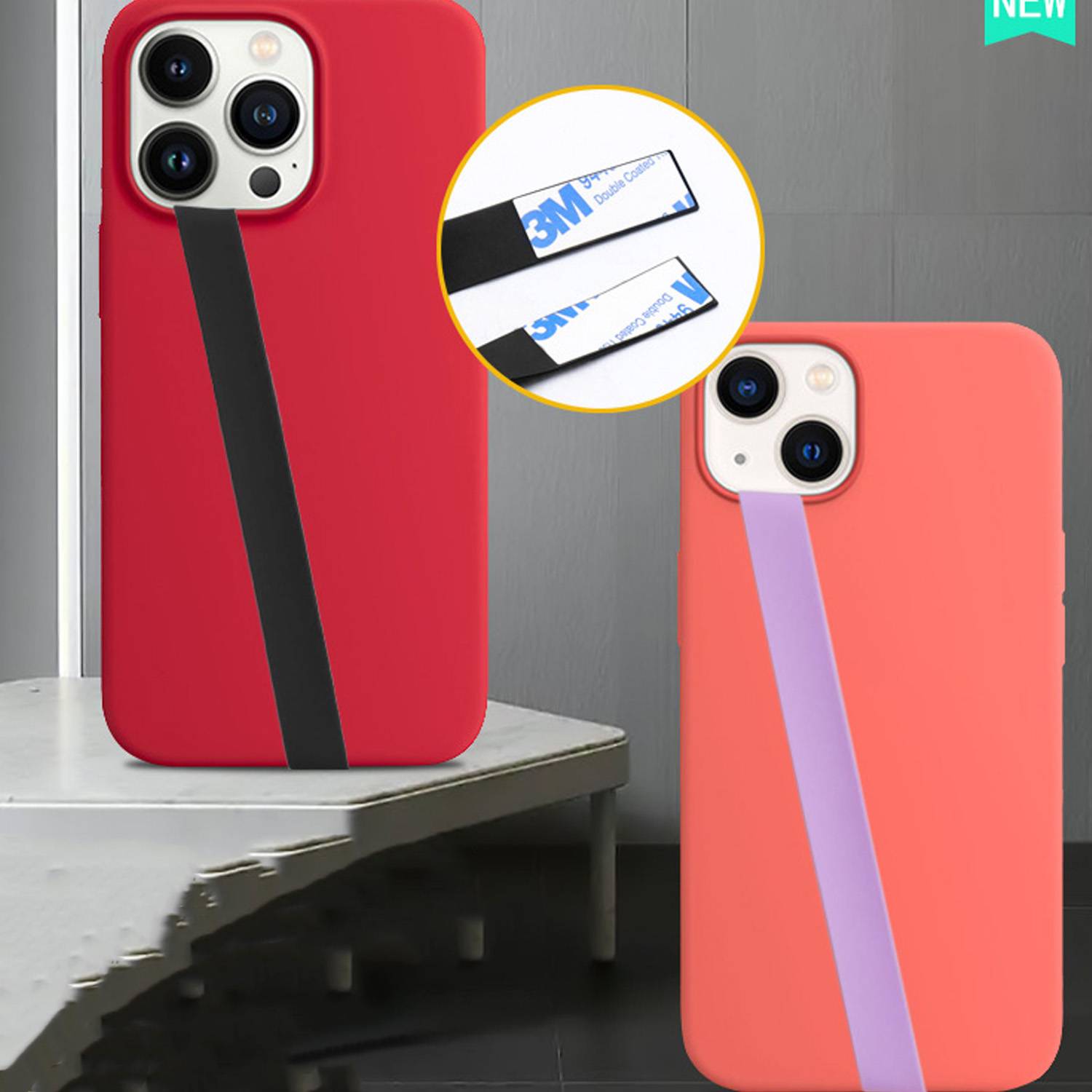 Silicone phone grip loop 2