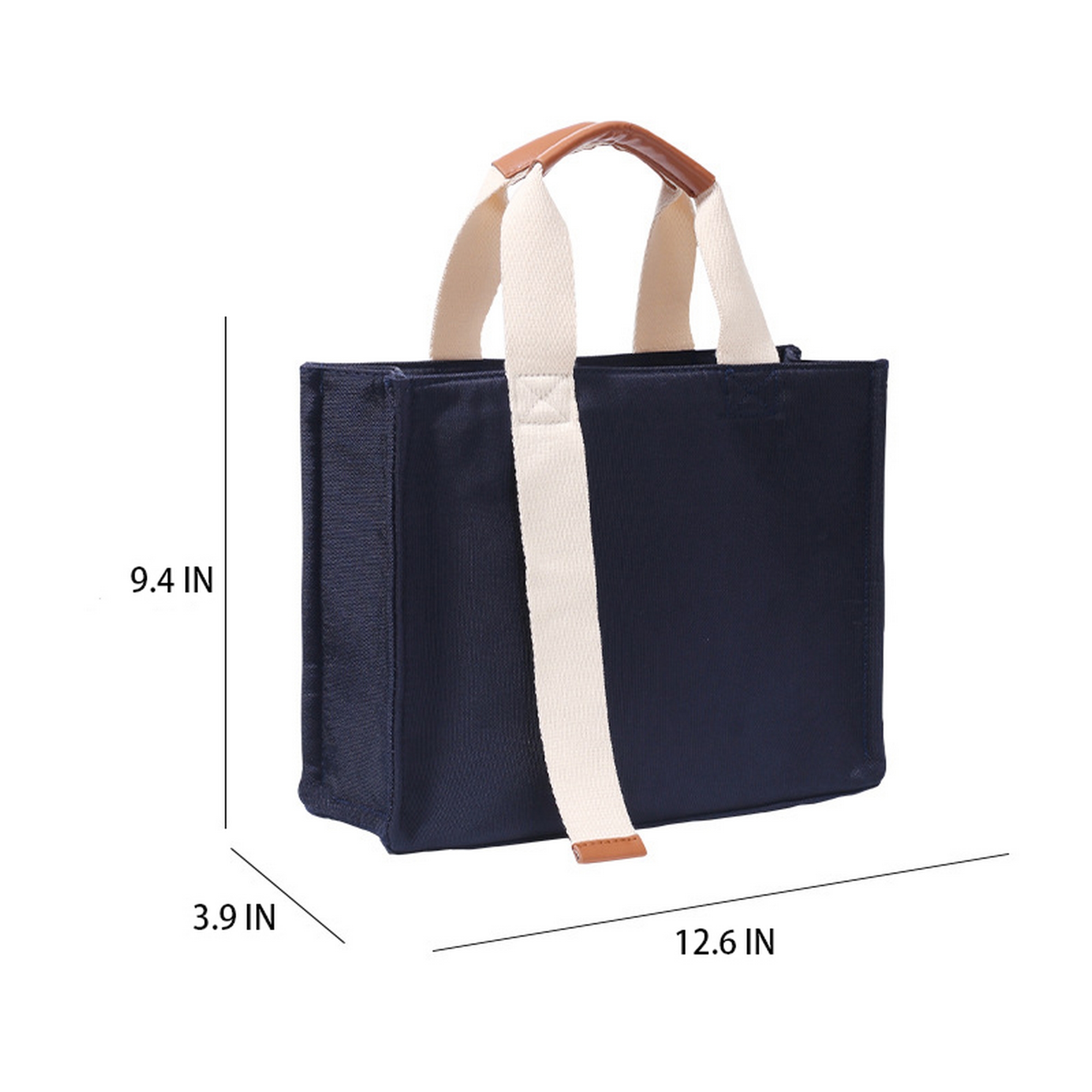 Large-Capacity Thickened Canvas Tote Bag, custom tote bag with logo imprint 7
