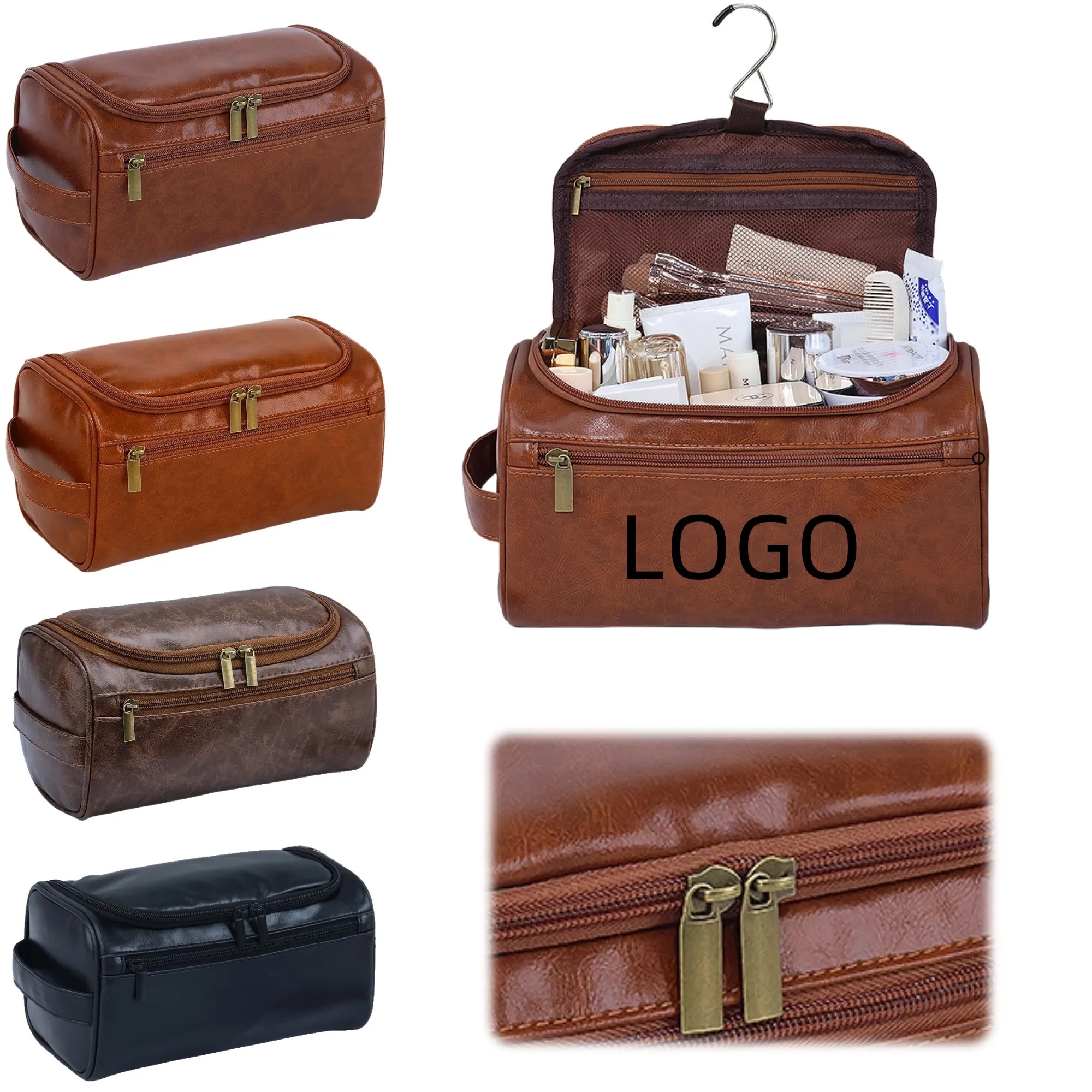 PU Leather Toiletry Bag 2