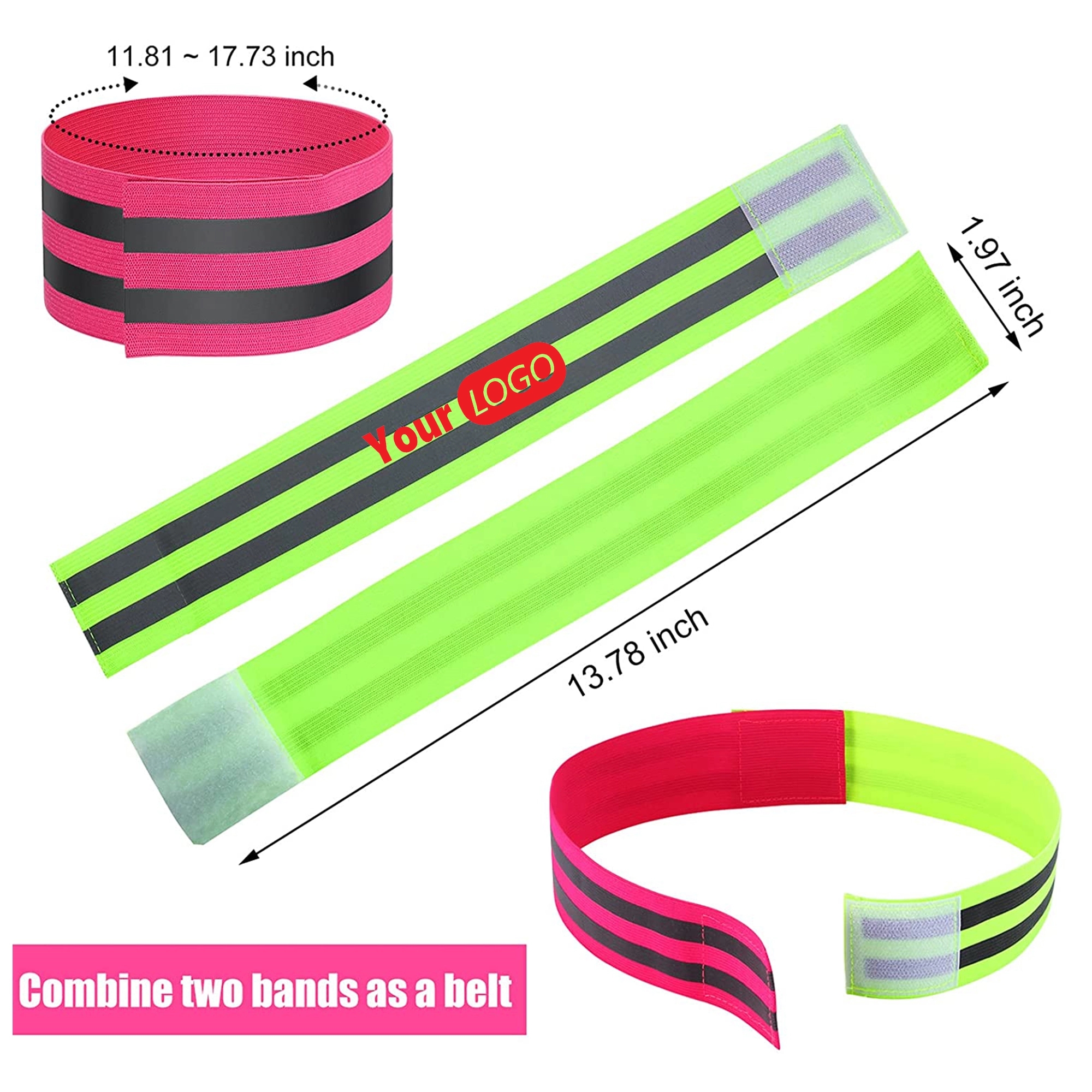 Reflective Arm/Ankle Straps for Night Running 2