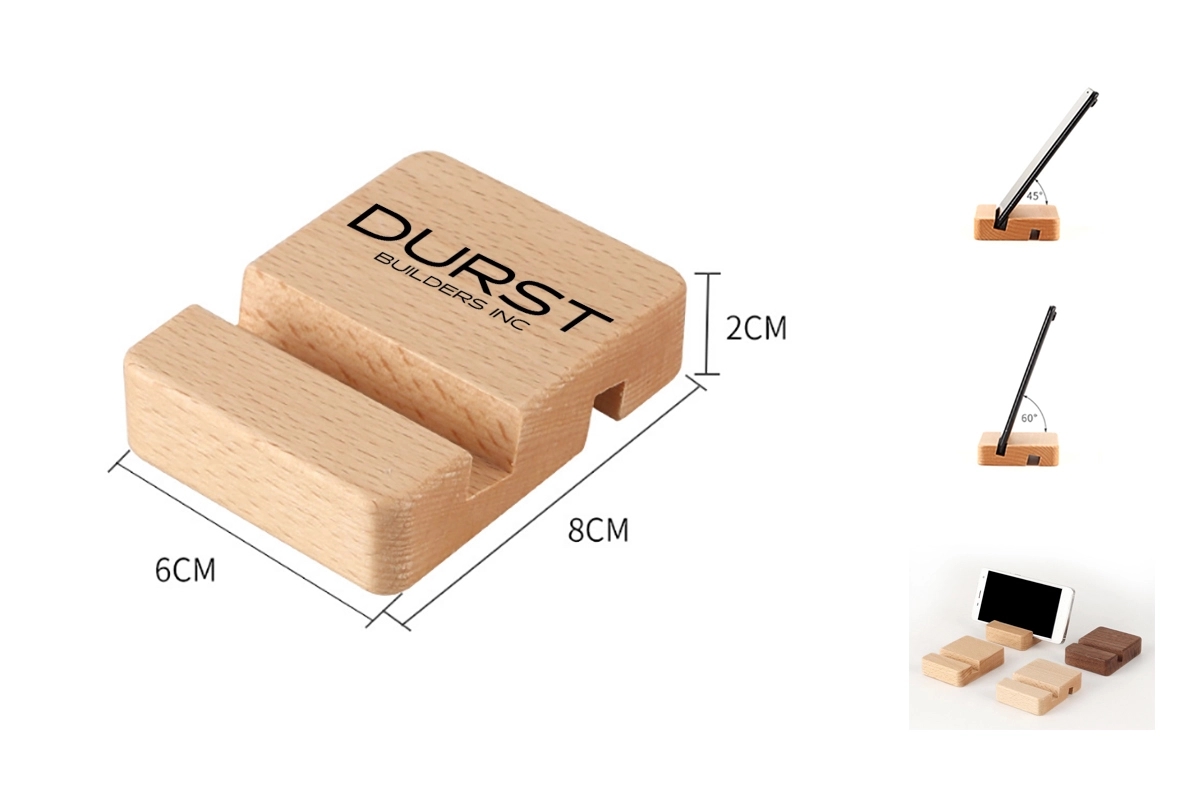 Reusable Wood Mobile Device Holder 1
