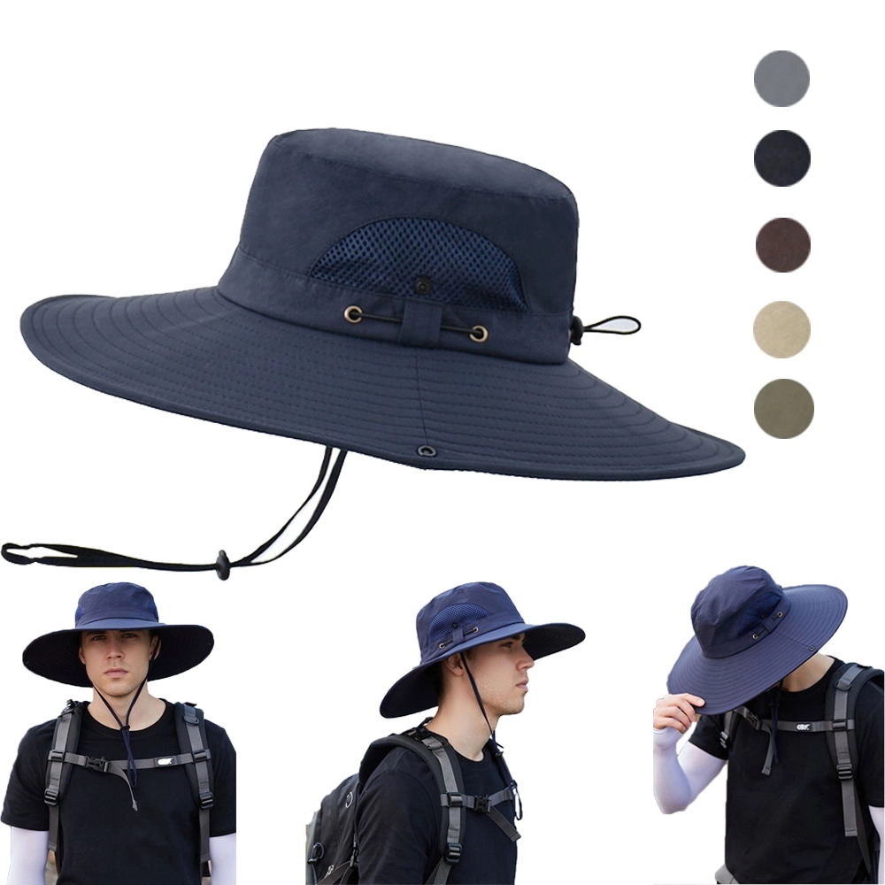 Sun Hat With Large Eaves 2