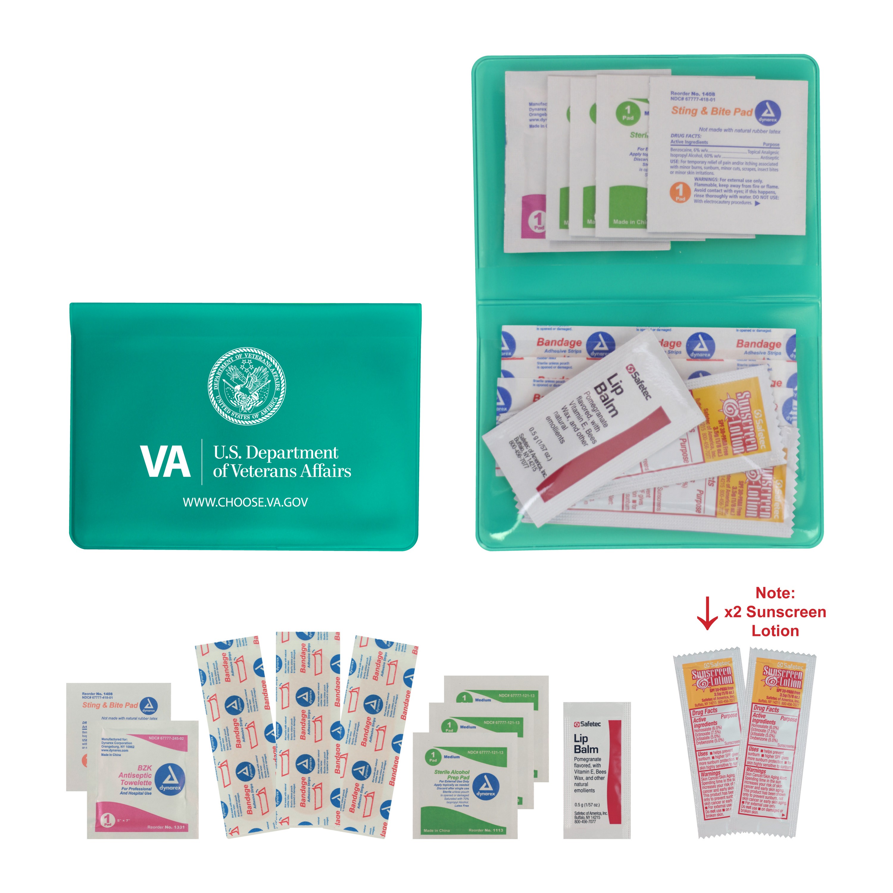 Sun Care Case in Translucent Vinyl Colors (extra Sunscreen) 1