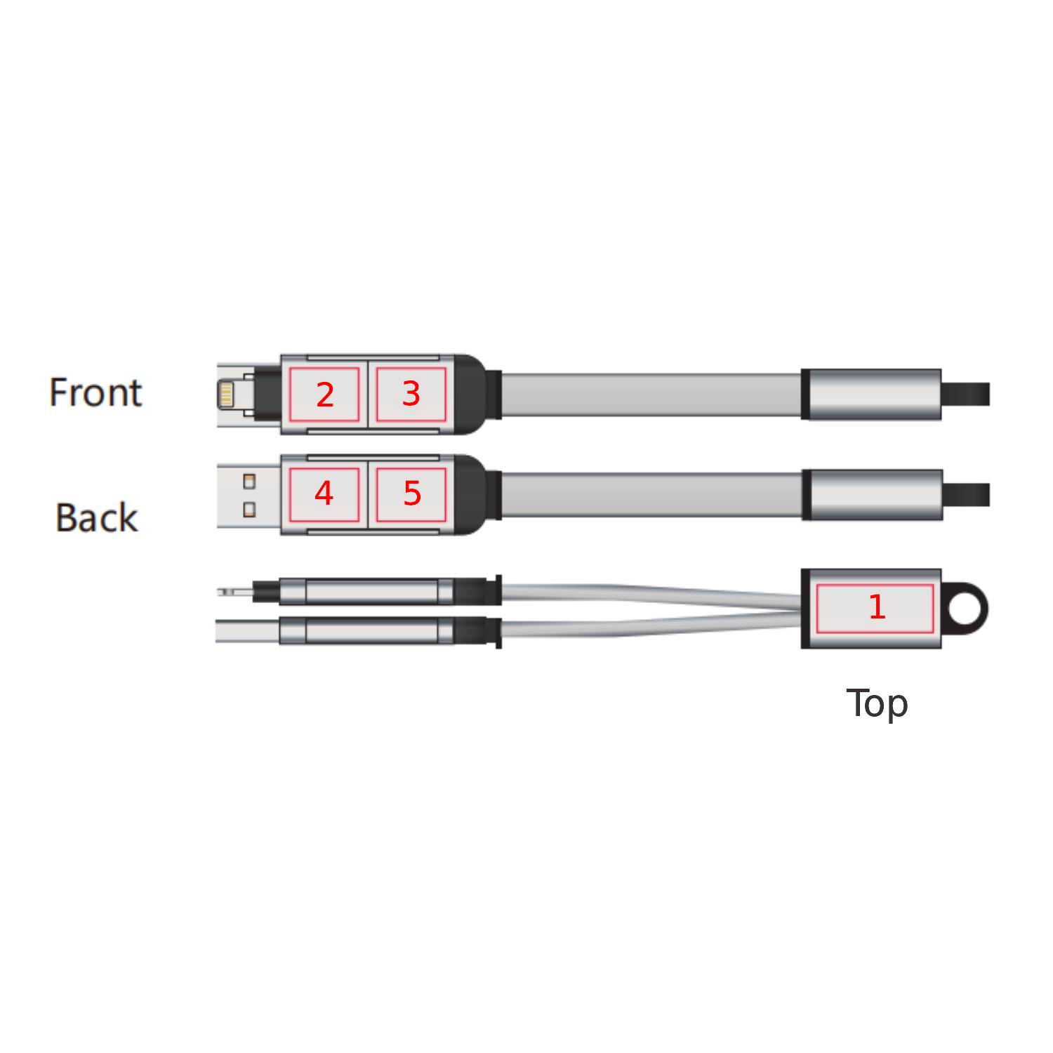 4-in-1 Multi Charging Cable 3