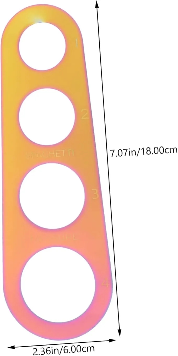 Stainless Steel Spaghetti Ruler, custom kitchen gadget with logo imprint 3