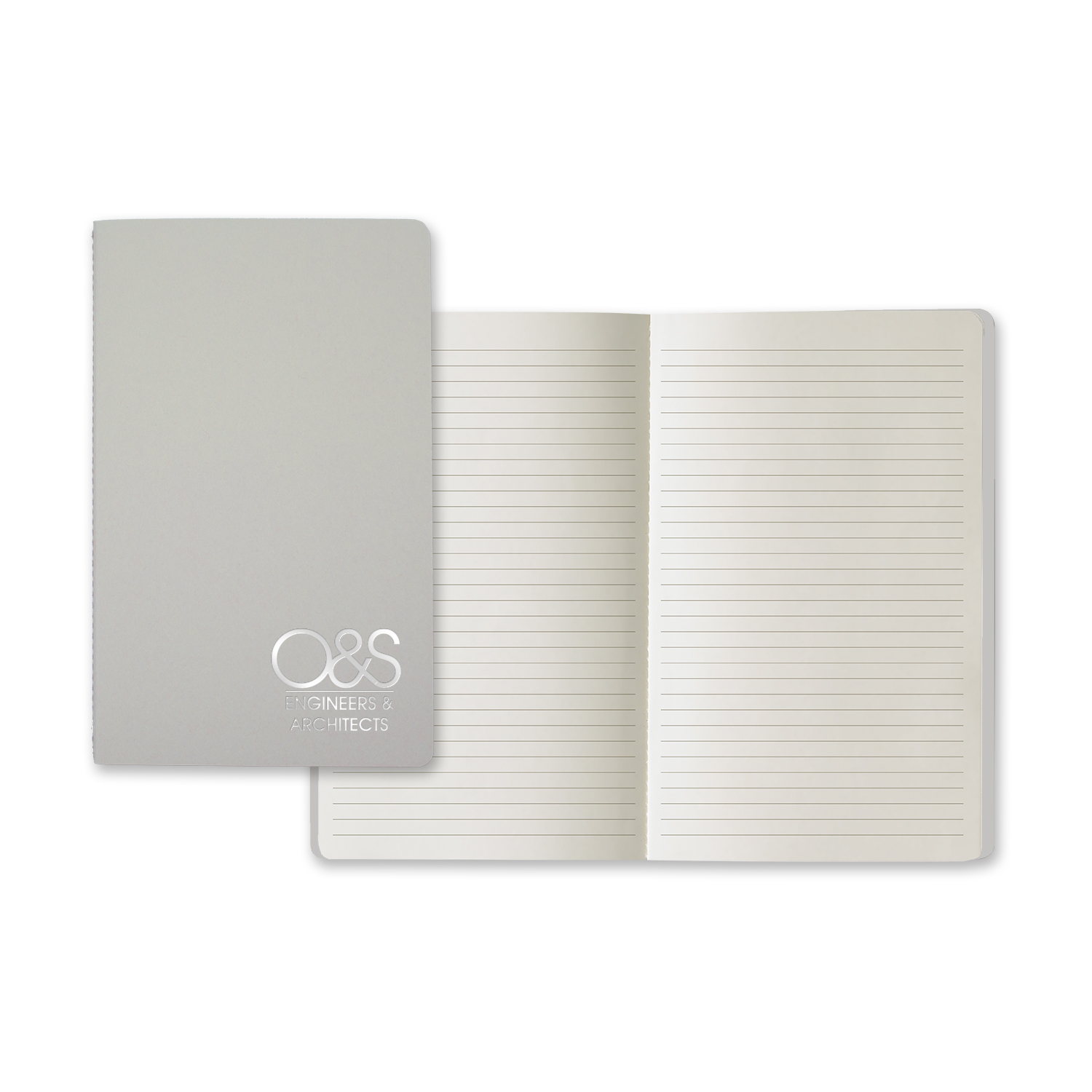 Castelli Prisma Medio Saddle Stitched Lined Ivory Page Journal 26