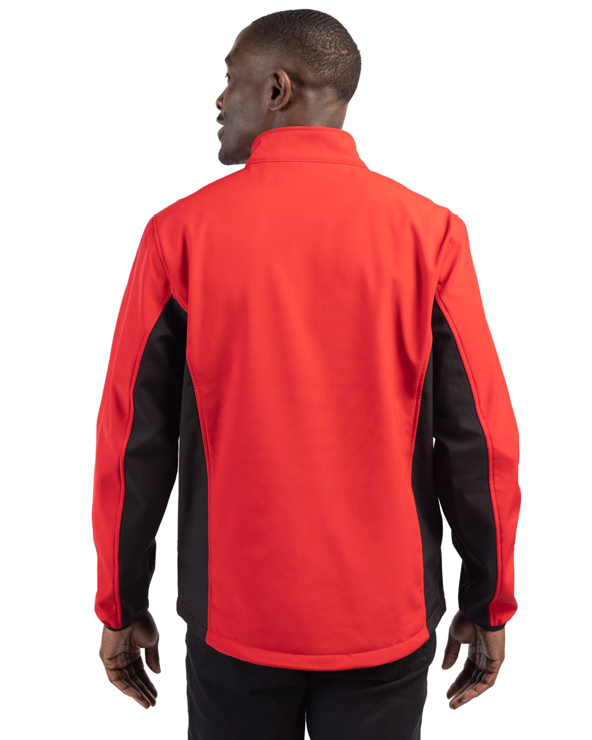 Clique Narvik Recycled Colorblock Stretch Softshell Mens Full Zip Jacket 10