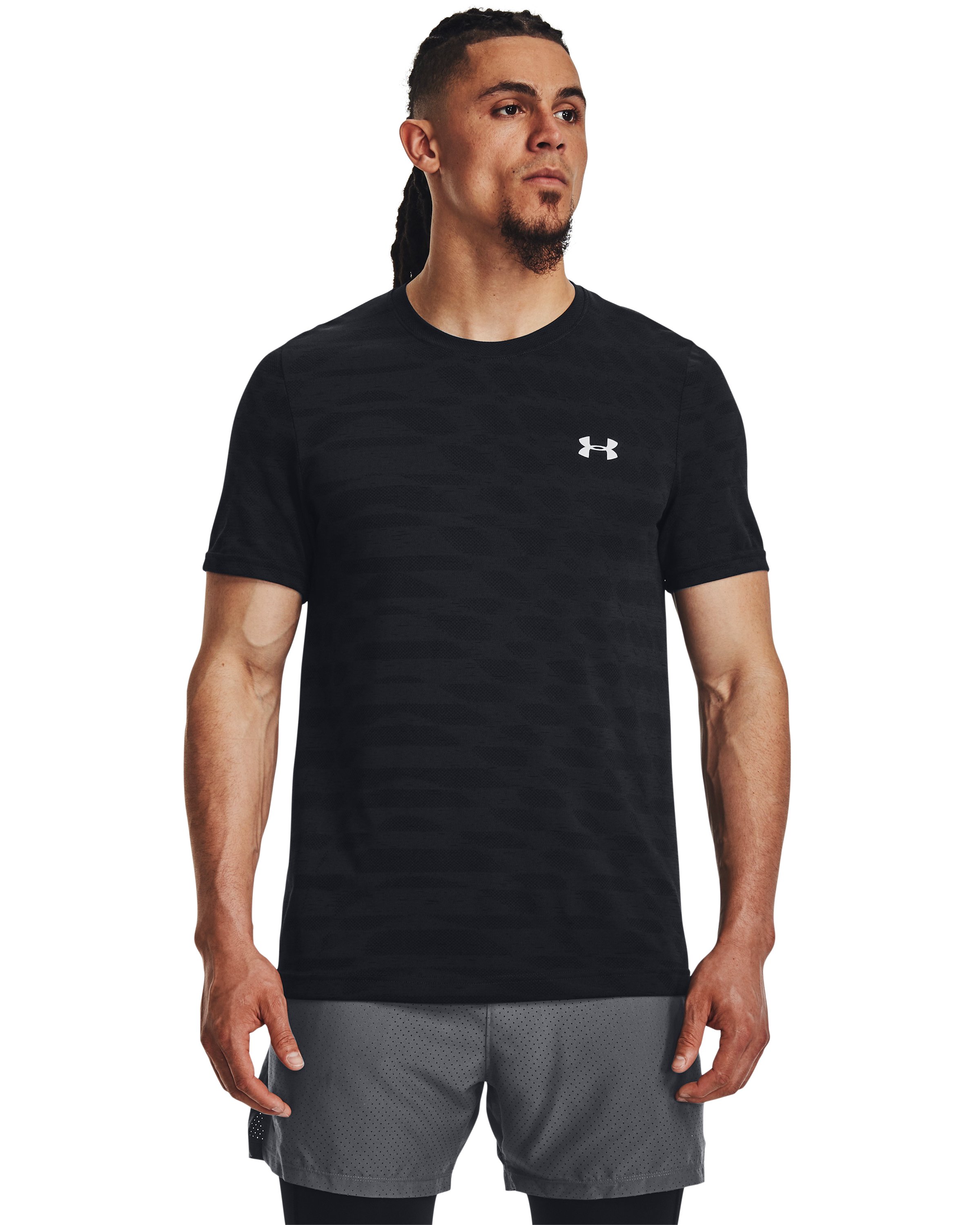 UA Seamless Ripple Men's Short Sleeve 10
