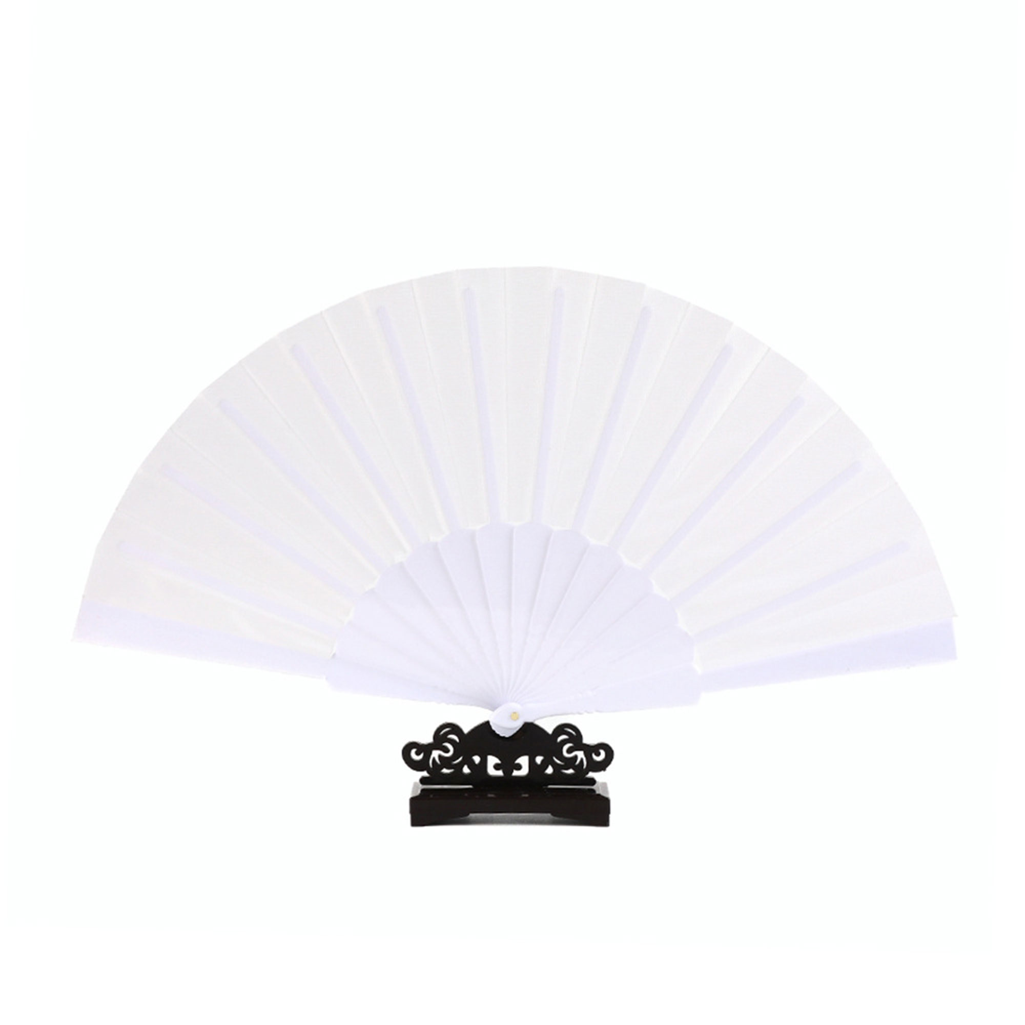 Plastic Hand Held Folding Fan 3