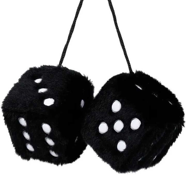 Fuzzy Dice for Car 6