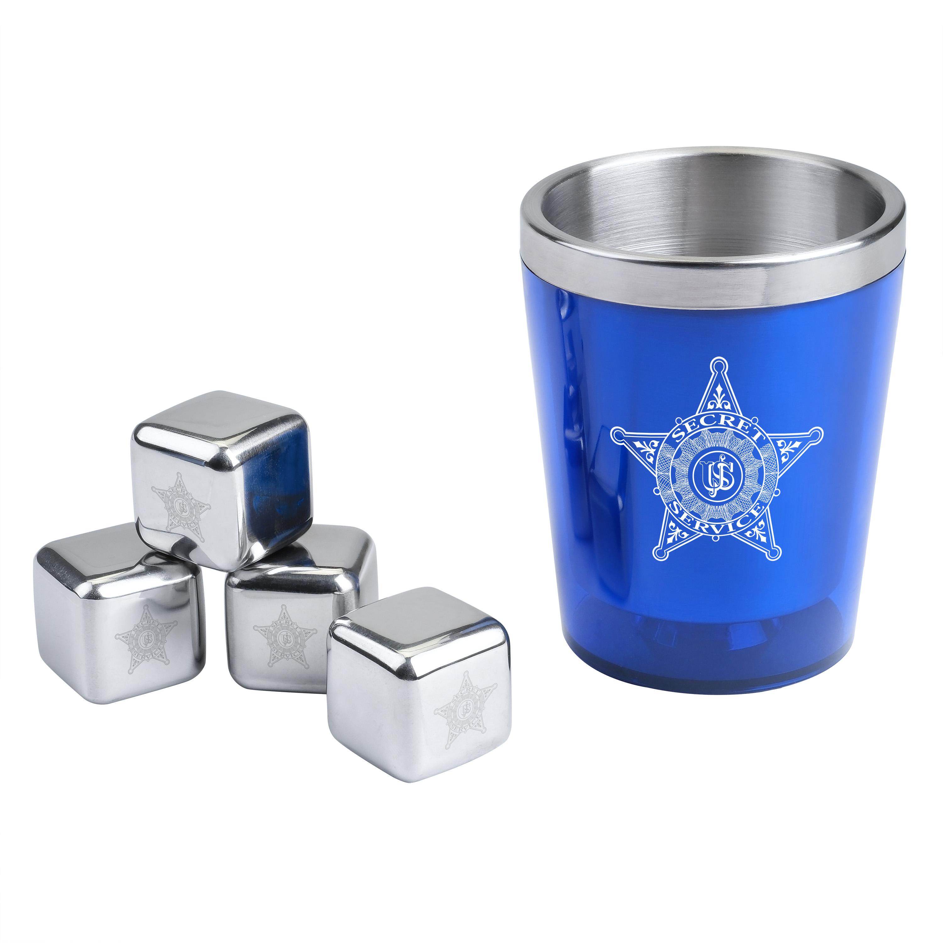 Whisky Stones & Tumbler Gift Set 6