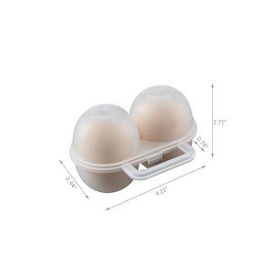 Dual Egg Container Holder With Carabiner 3