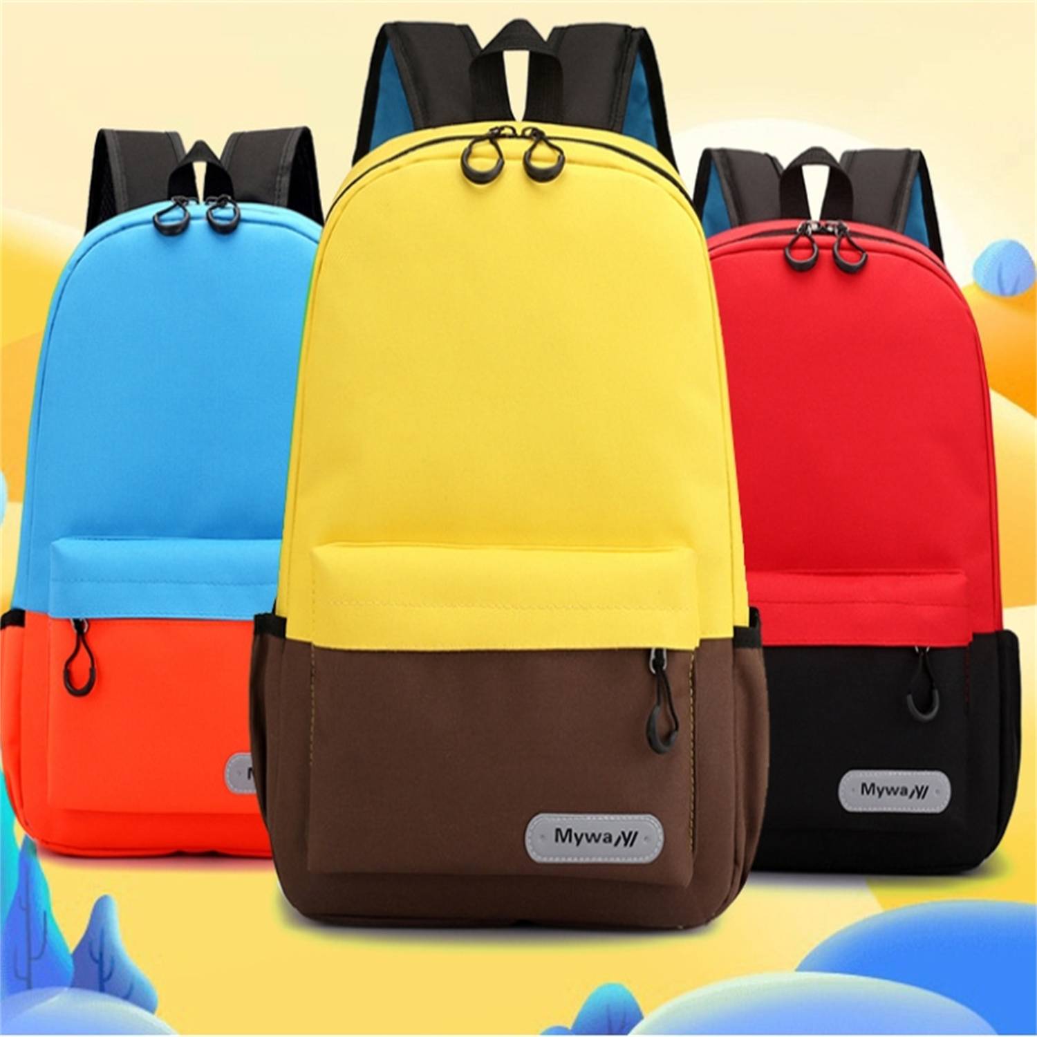Customized Student Backpack 3
