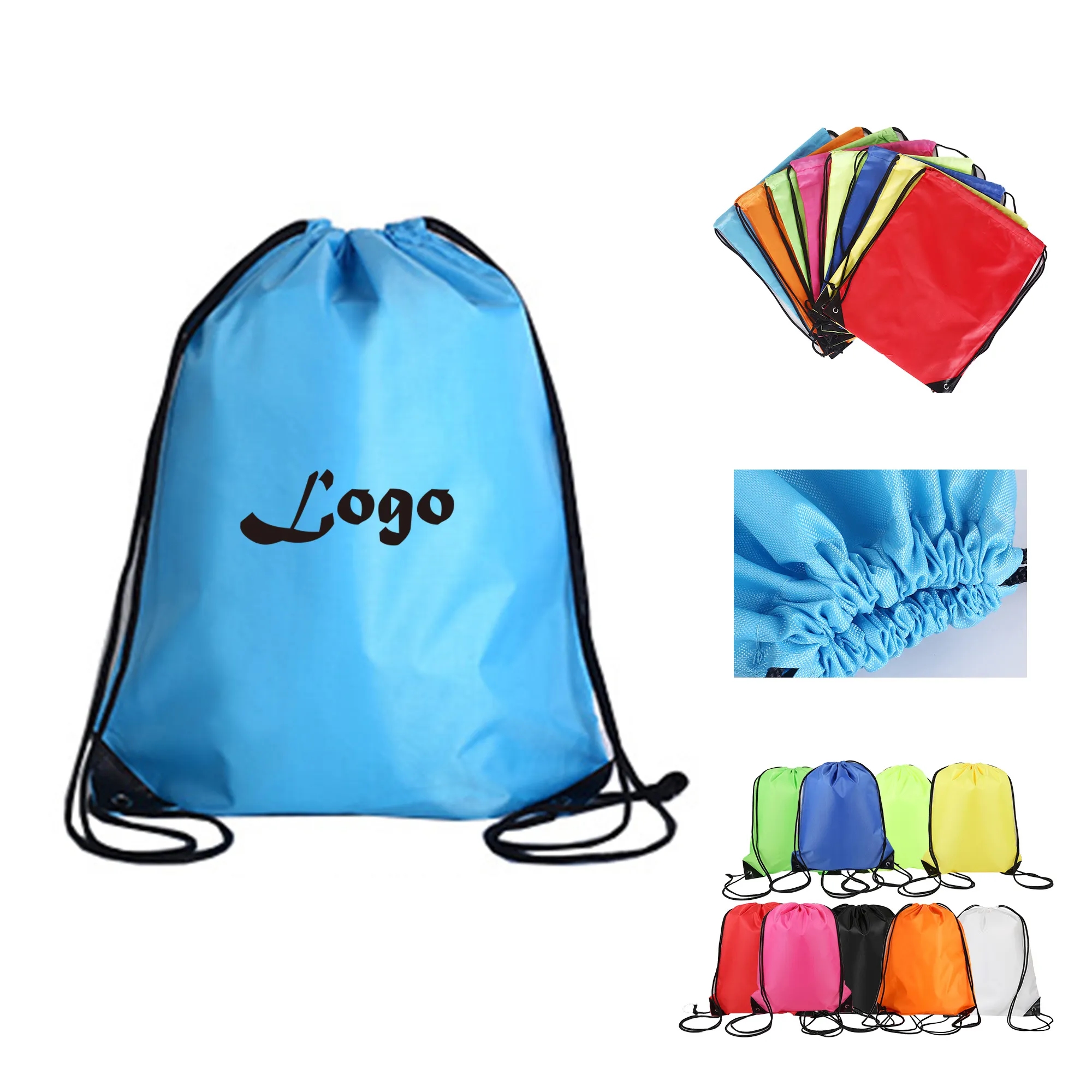 420D Oxford Fabric Drawstring Bag 10