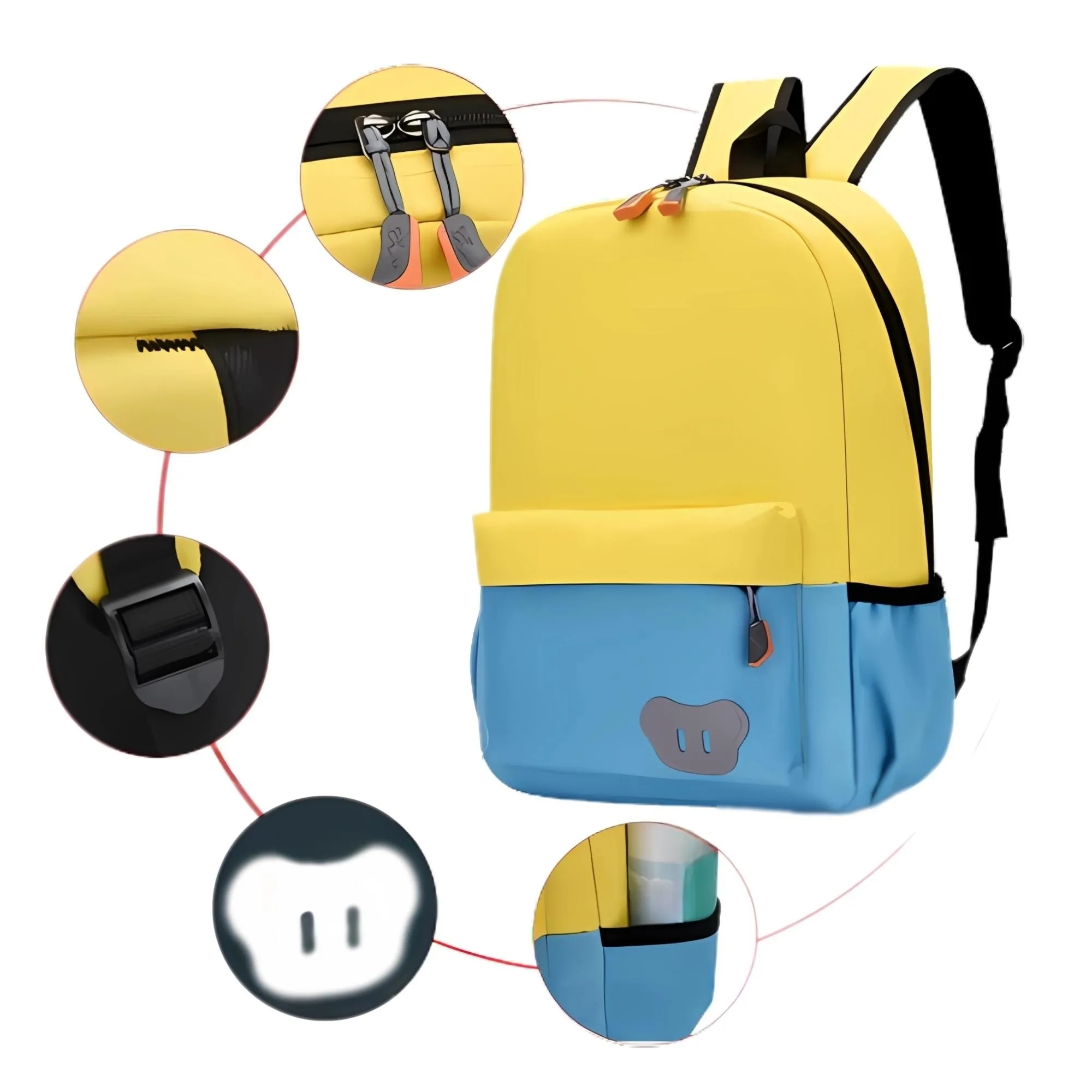 MOQ10 Backpack Outdoor Travel School 3