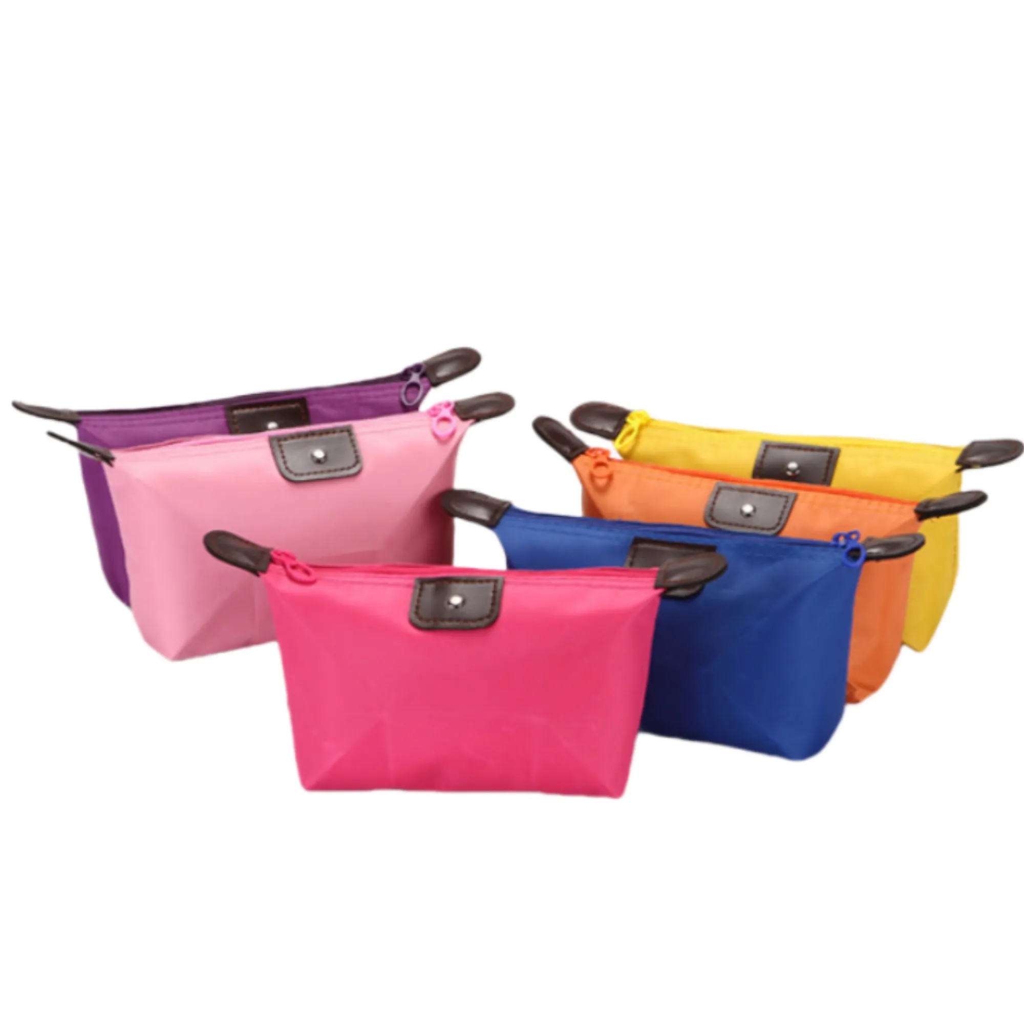 Dumpling Shape Waterproof Travel Makeup Bag 4